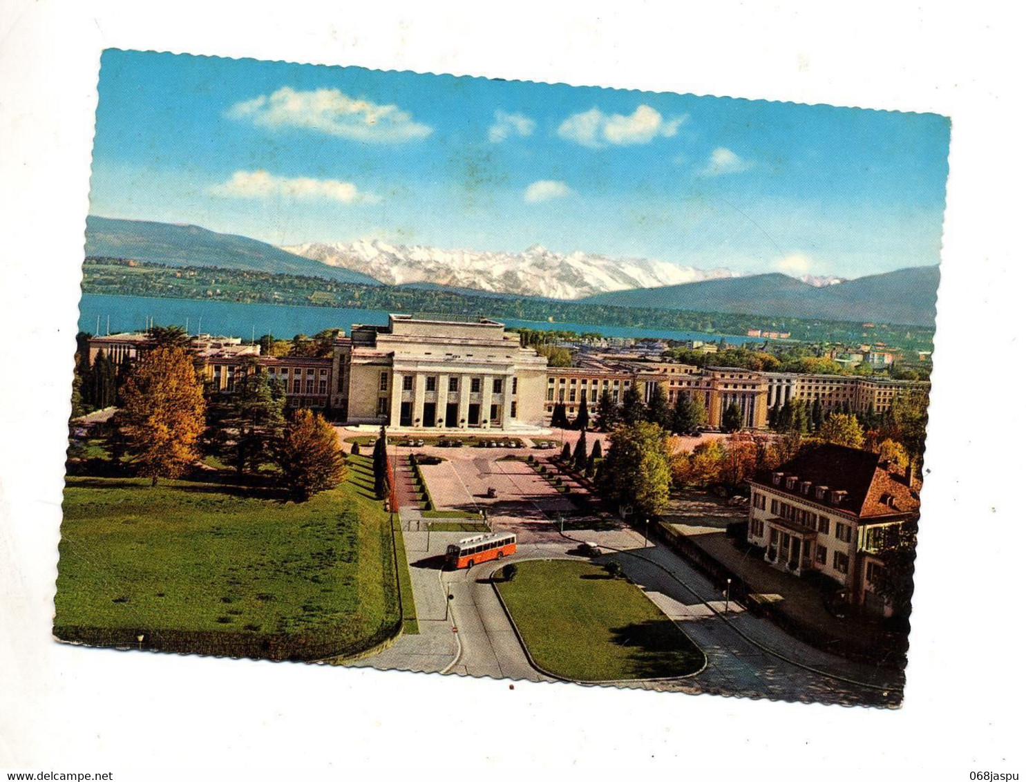 Carte Geneve Palais Flamme Gex Vitesse Limitée 60 - Genève