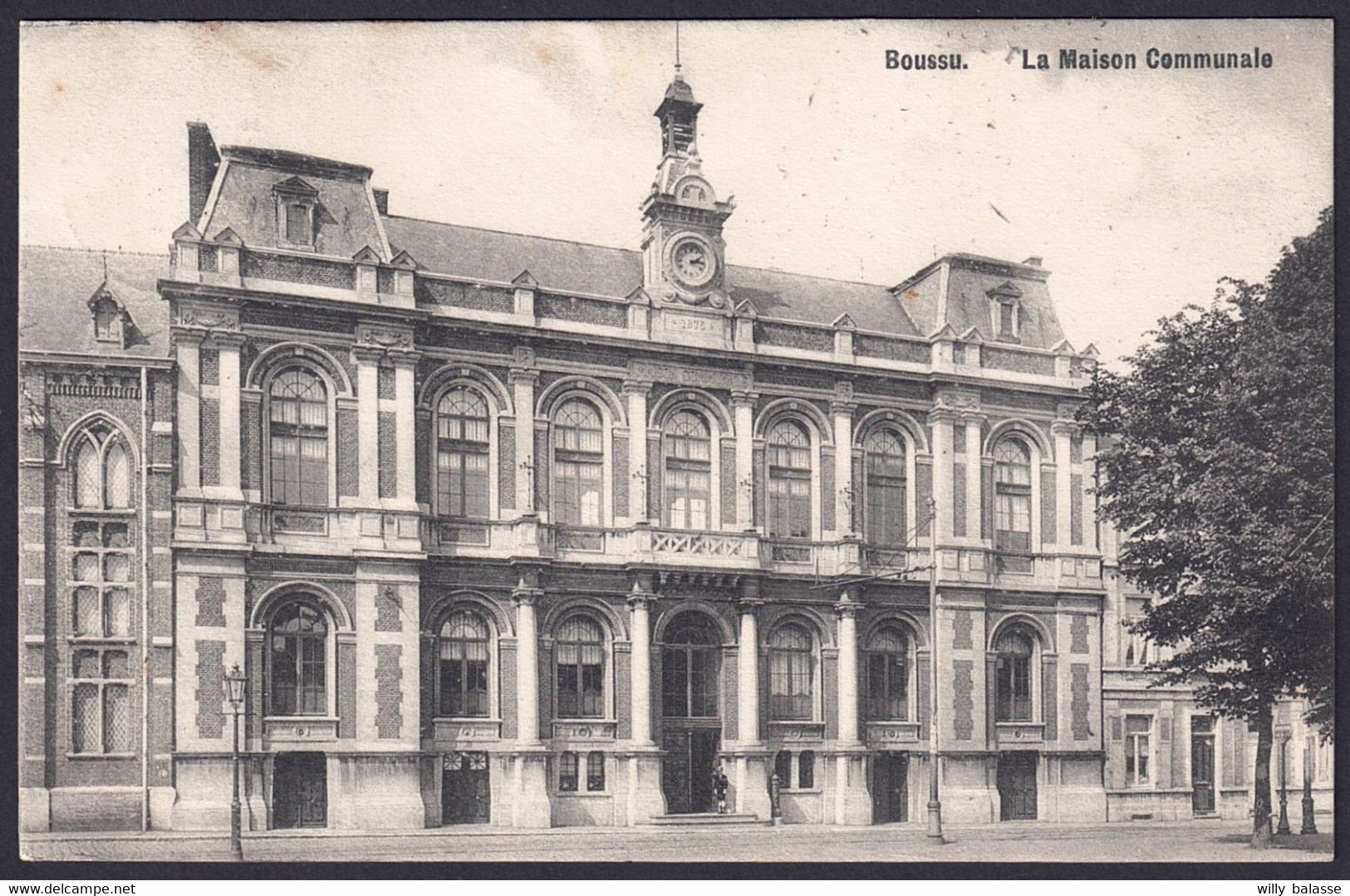 +++ CPA - BOUSSU - La Maison Communale  // - Boussu