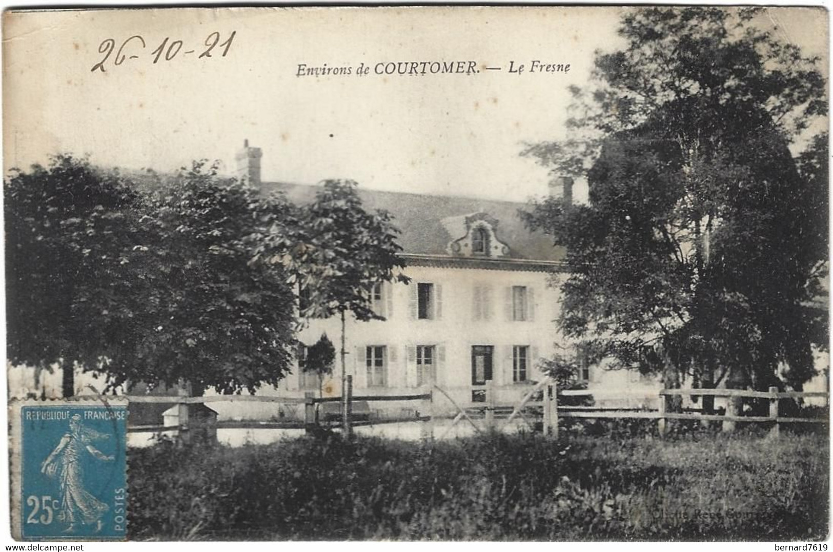 61   Courtomer    -  Environs -   La Fresne - Courtomer