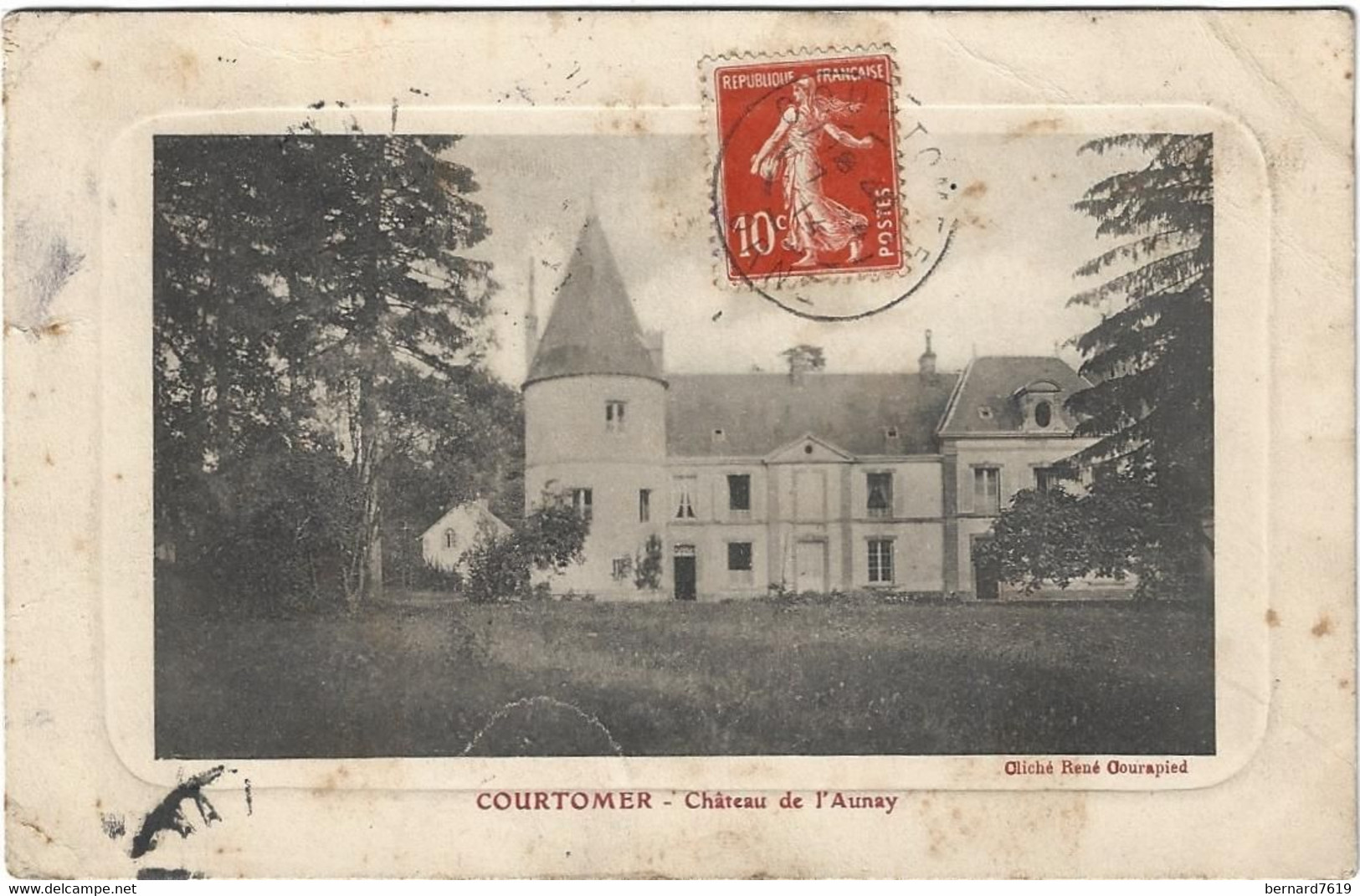 61   Courtomer    - Chateau De L'aunay - Courtomer