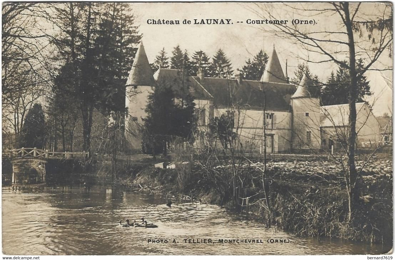 61   Courtomer    - Chateau De Launay - Courtomer