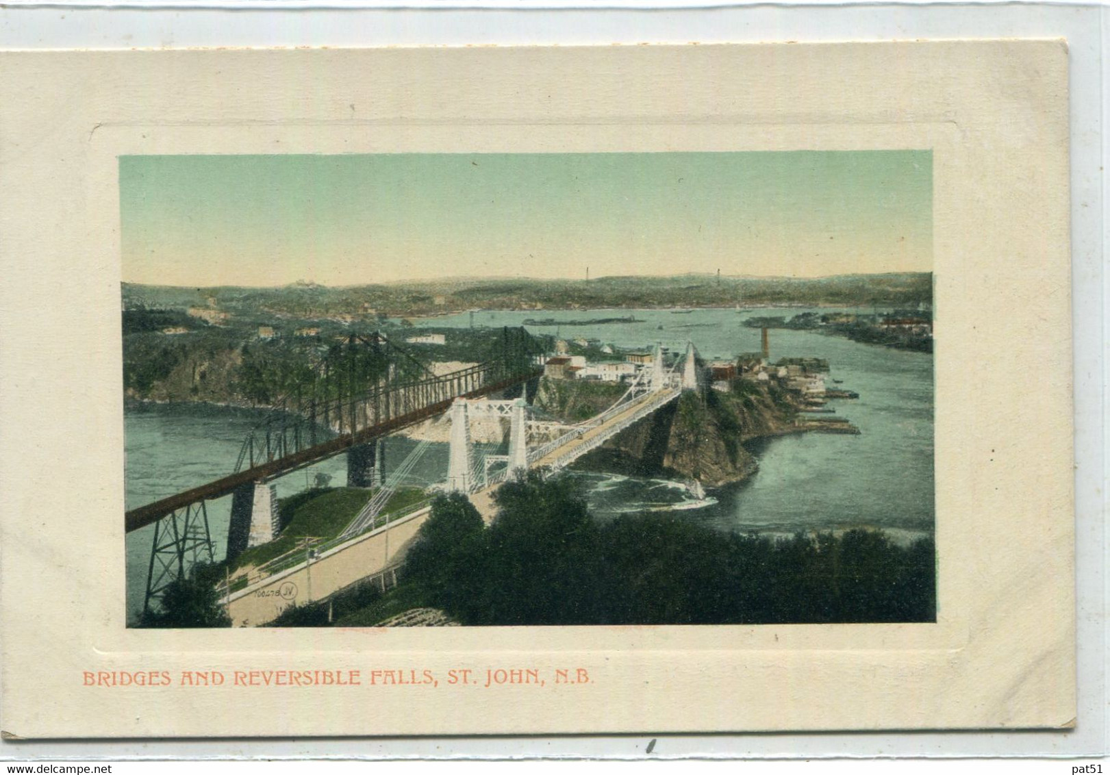 CANADA - St John : Bridges And Reversible Falls - St. John