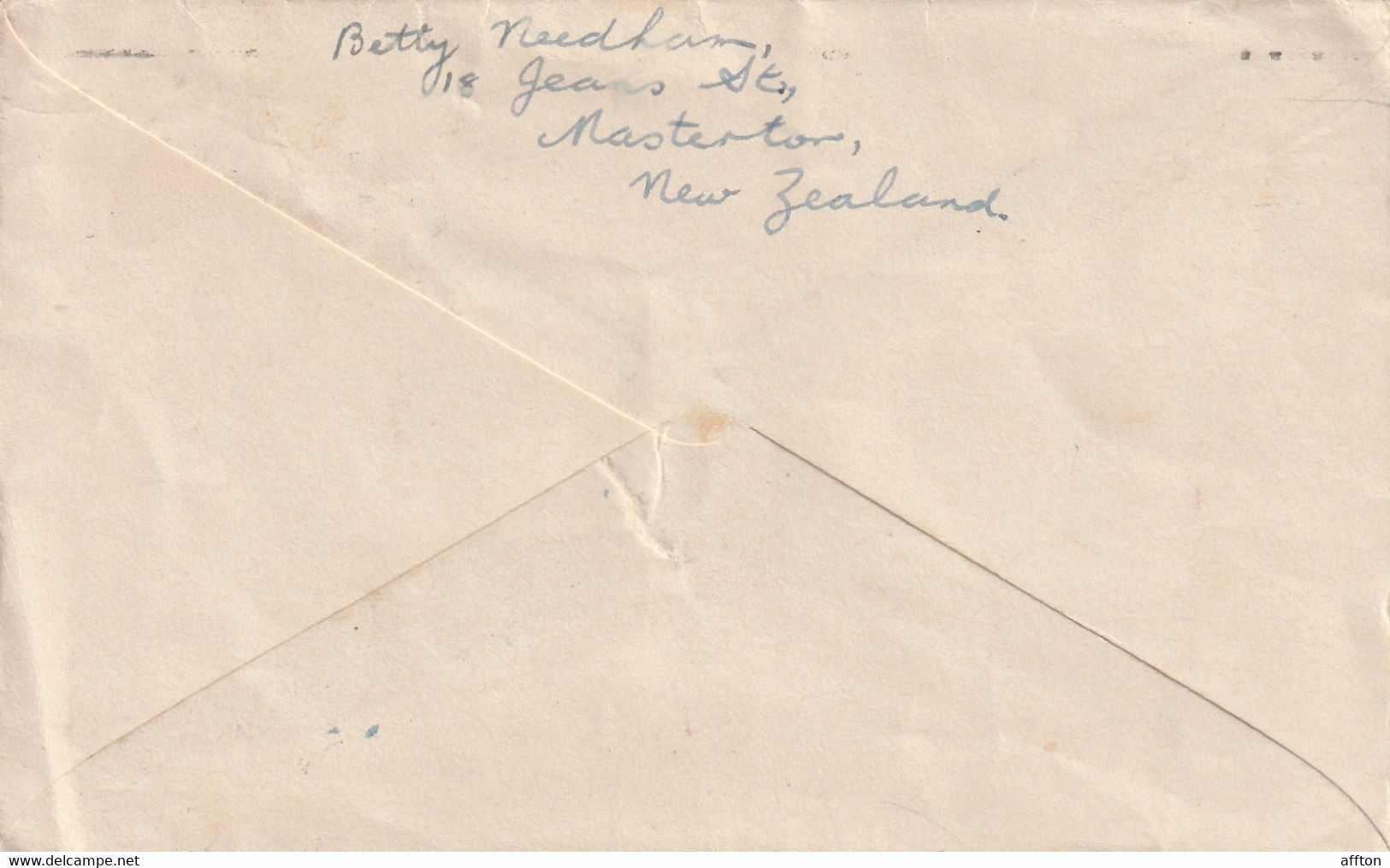 New Zealand 1946 Cover Mailed Postage Due - Cartas & Documentos