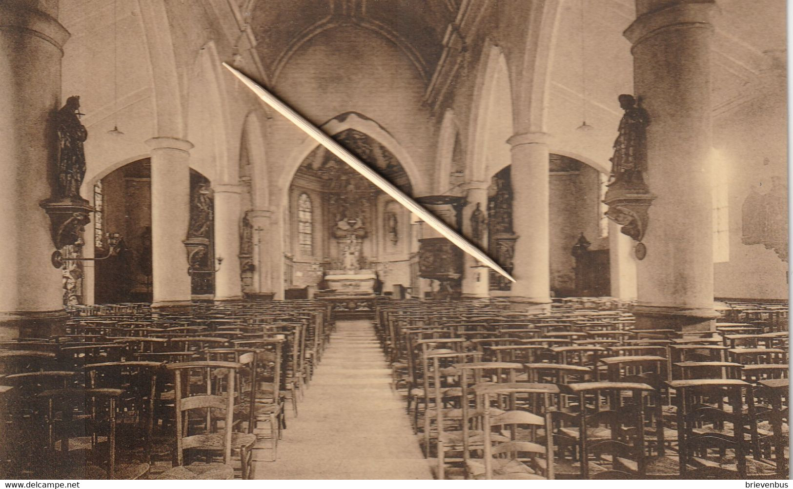 Bouwel: Binnenzicht Kerk, Vue Intérieure De L'Eglise - Grobbendonk