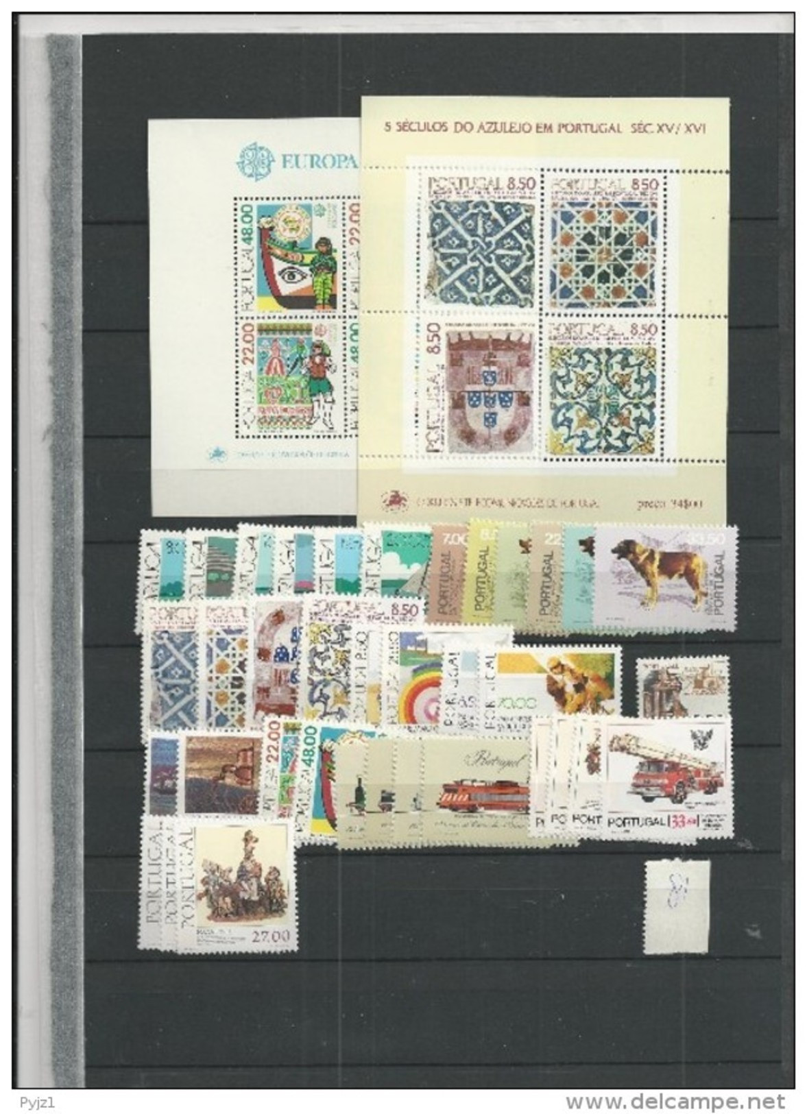 1981  MNH Portugal, Year Complete, Postfris - Años Completos