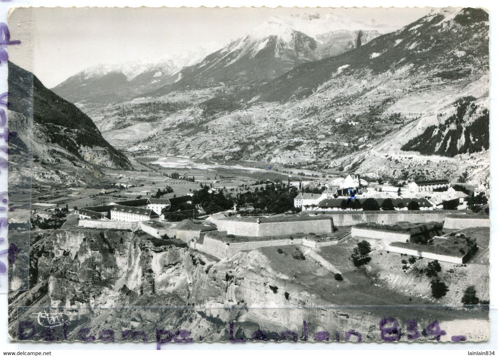 - 17 - MONT DAUPHIN - ( Htes-Alpes ), Vue Générale, Vallée De La Durance, Grand Format, Glacée, écrite,1961, TBE, Scans. - Sonstige & Ohne Zuordnung