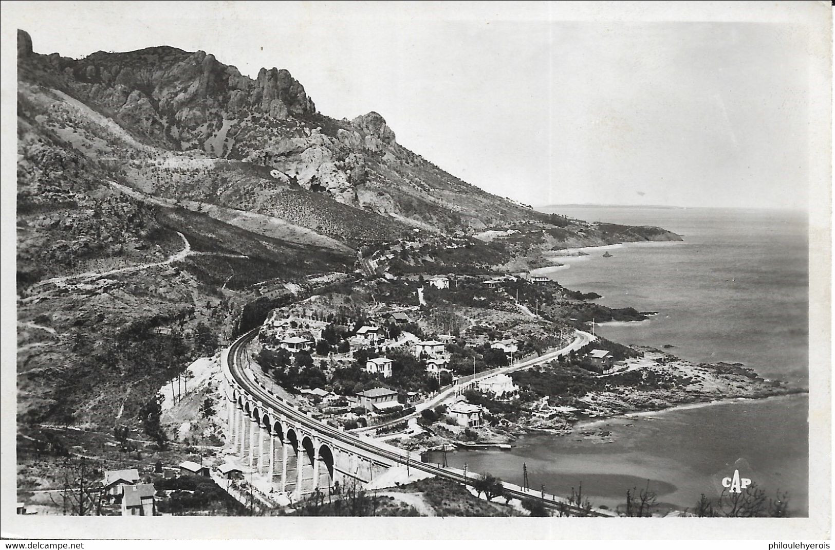 CPA 83 ESTEREL ANTHEOR Le Viaduc 1949 - Antheor