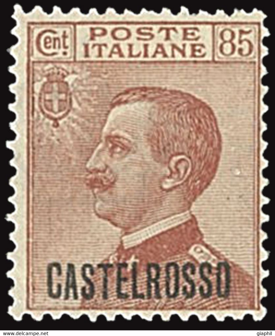 ITALY ITALIA CASTELROSSO 1922 85 CENT. (Sass.9) NUOVO MNH ** OFFERTA! - Castelrosso