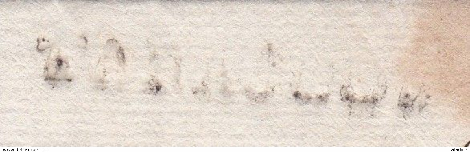 1781 - Marque Postale TARASCON  41x5mm Sur Lettre Avec Correspondance  Vers Aix - Taxe 4 - 1701-1800: Precursors XVIII