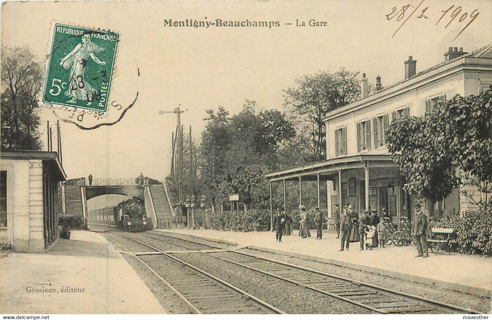 MONTIGNY-BEAUCHAMPS La Gare - Montigny Les Cormeilles