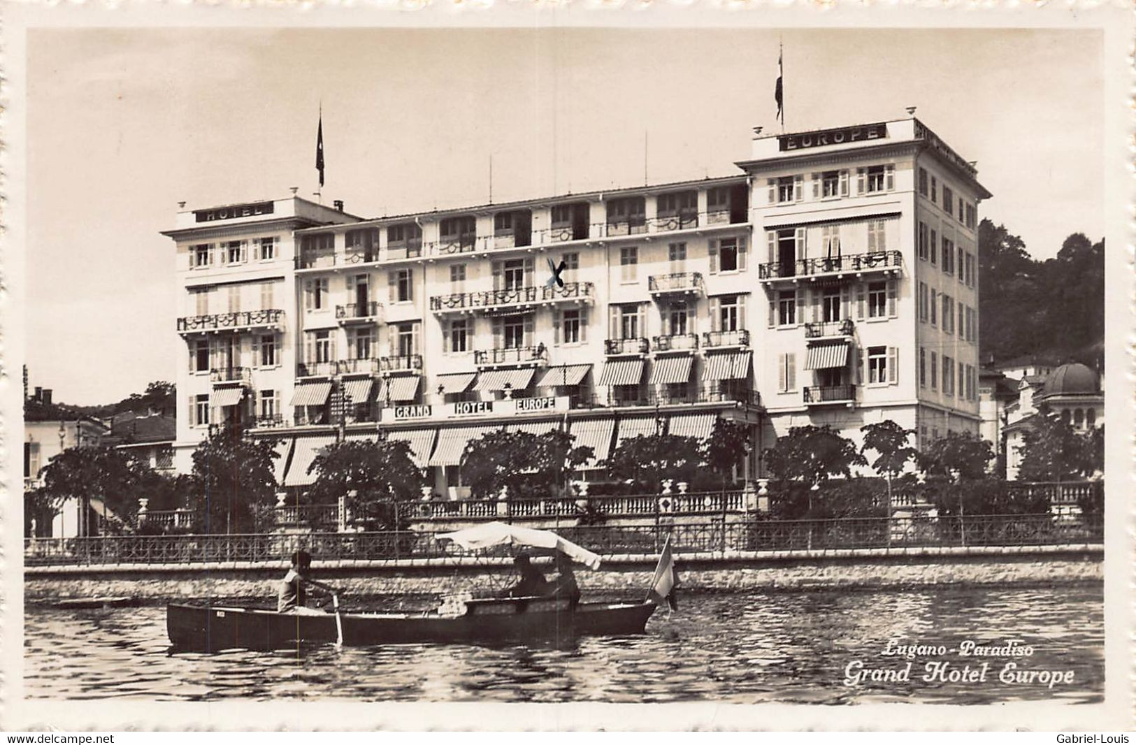 Lugano Paradiso Grand Hotel Europe - Barque - Paradiso