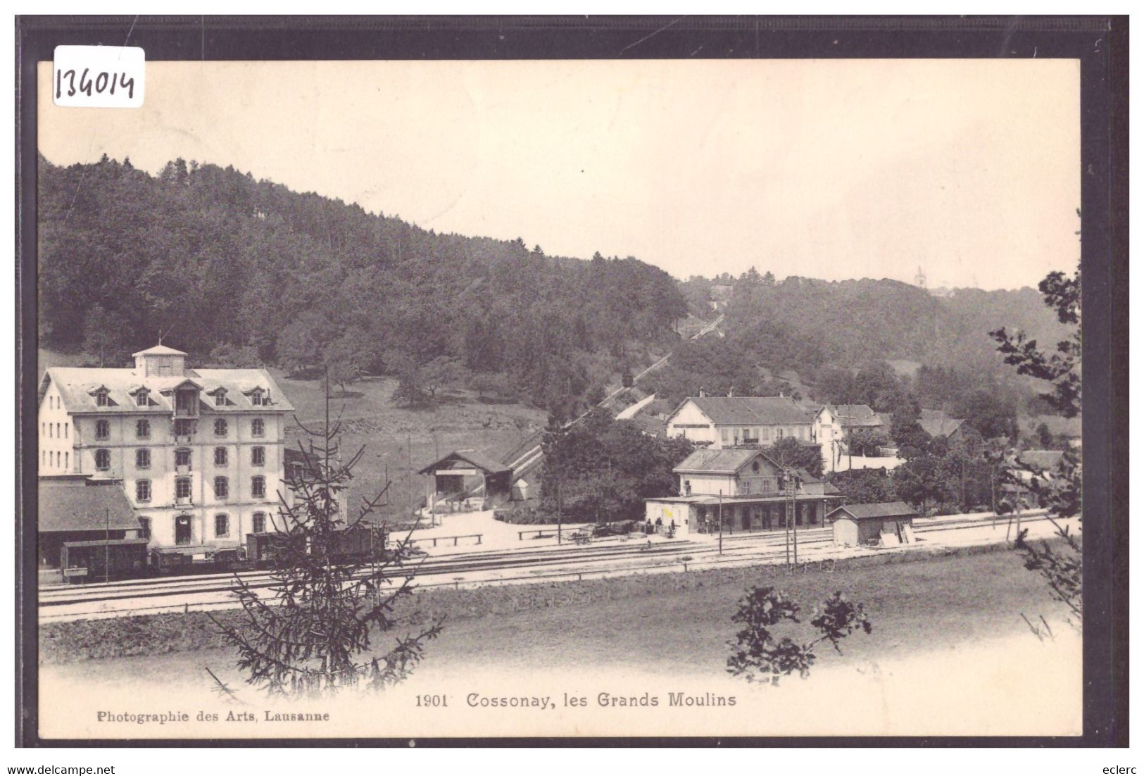 DISTRICT DE COSSONAY - COSSONAY - LES GRANDS MOULINS - TRAIN - BAHN - TB - Cossonay