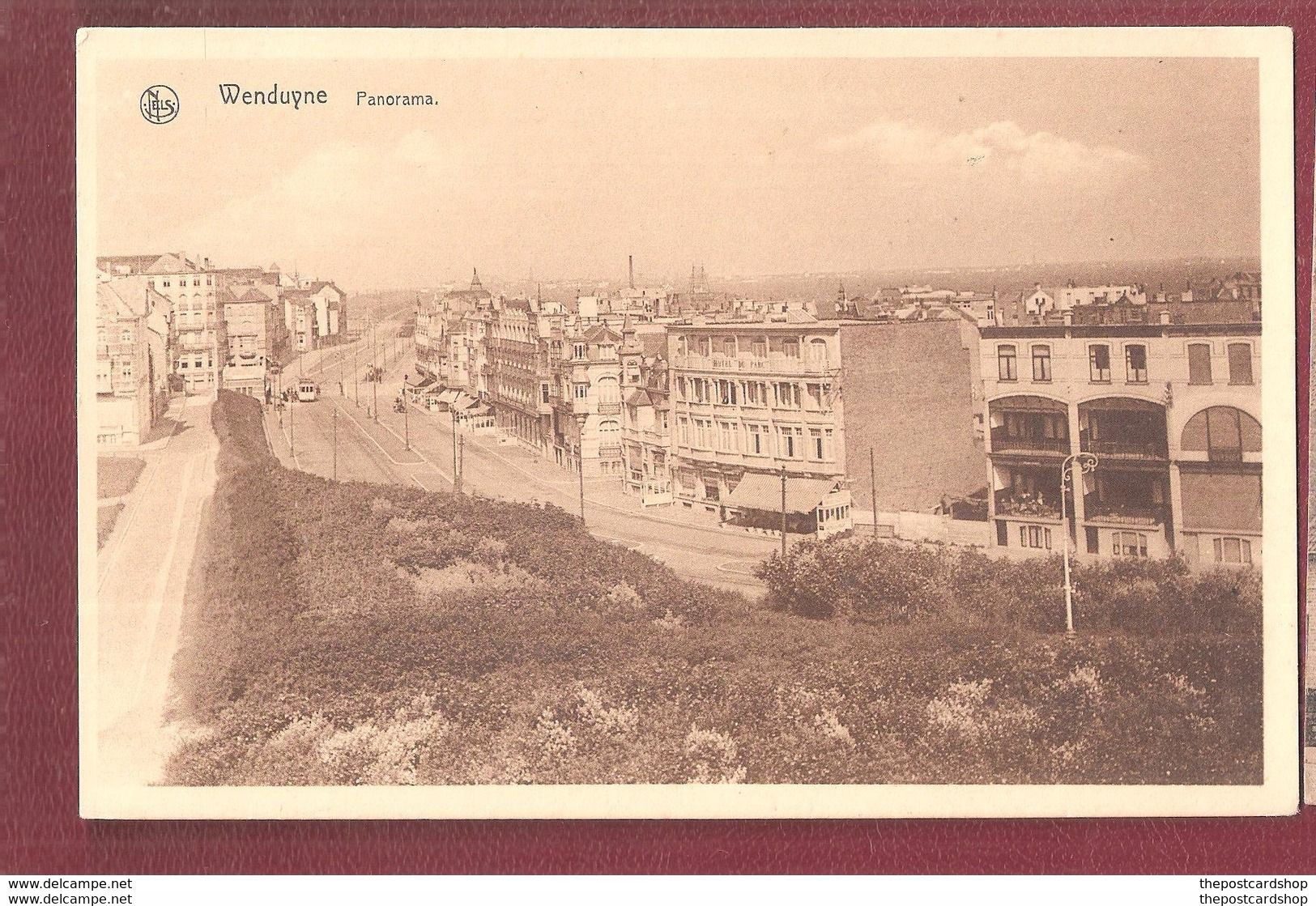 Westende Le Grand Hotel Belle Vue Before The Ww1 Destruction Used 1912 Locally - Westende