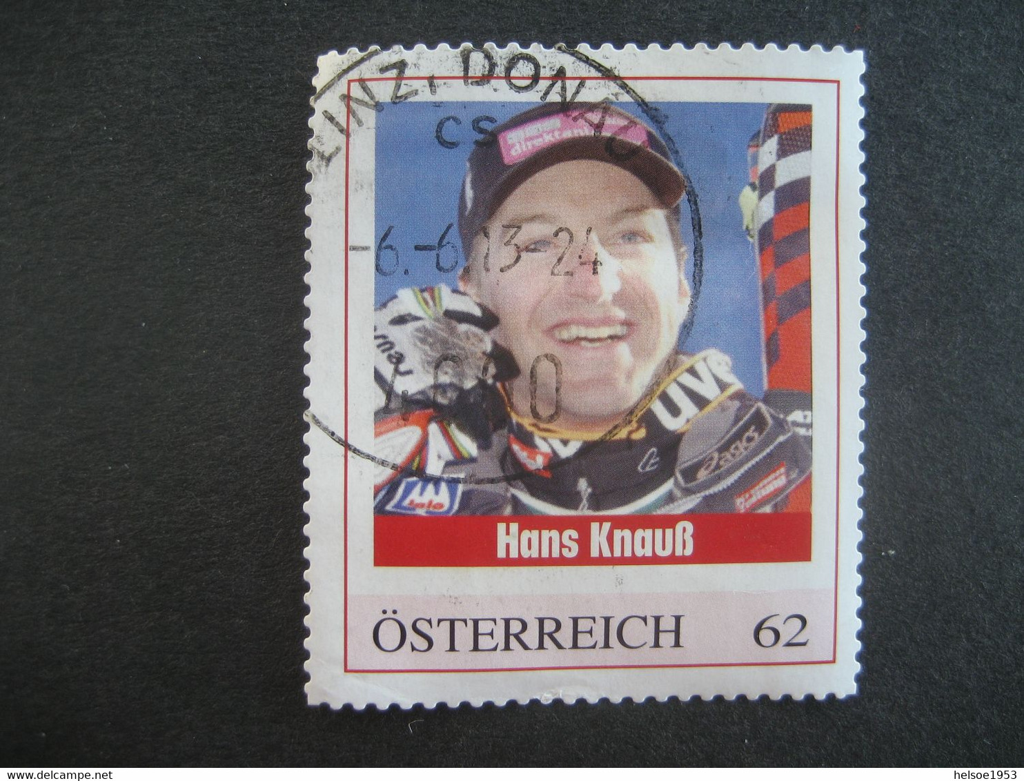 Österreich Pers.BM- Hans Knaus Gebraucht Mit Stempel Linz/Donau - Personalisierte Briefmarken