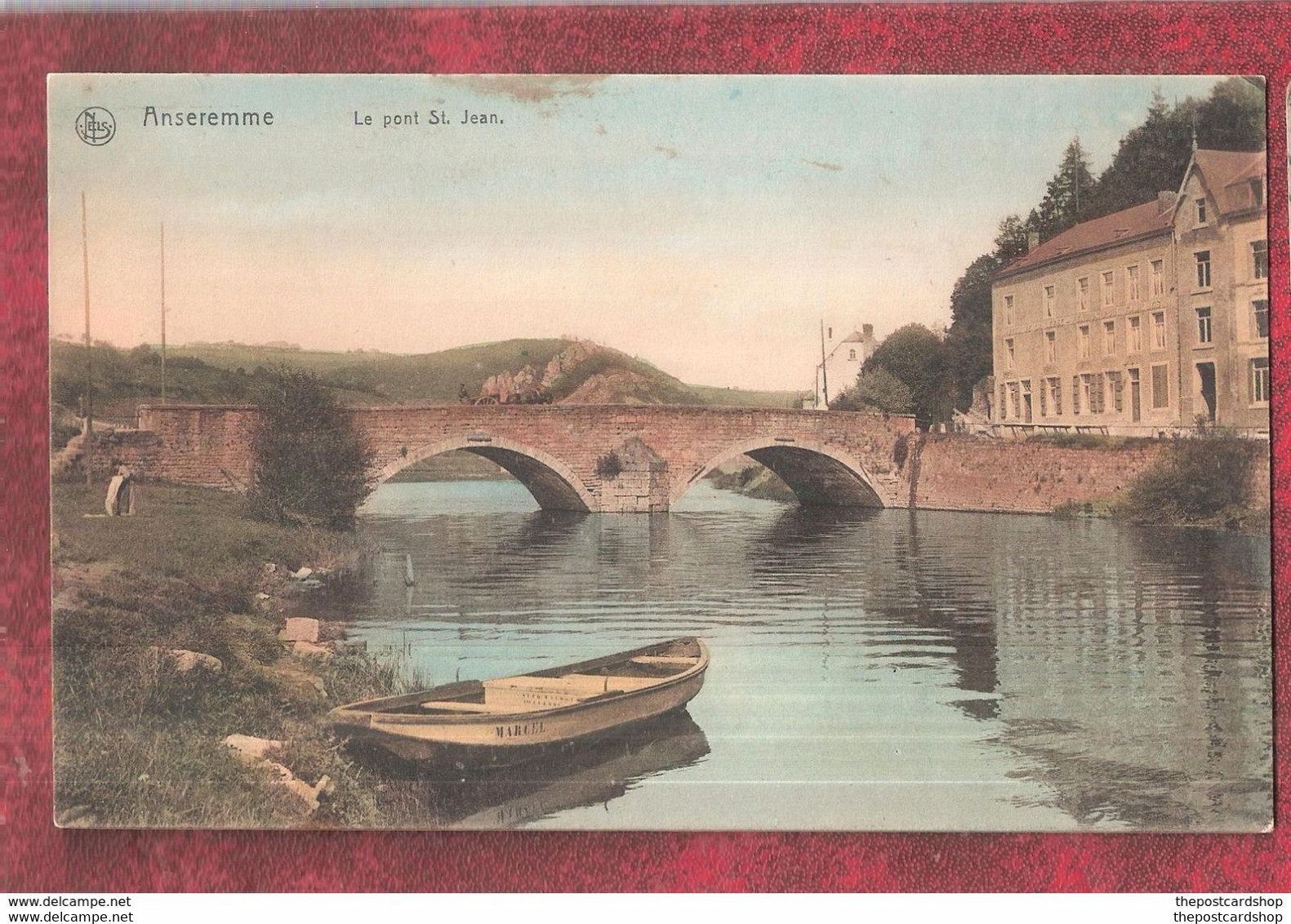 Anseremme - The St Jean Bridge "Nels Dinant Serie N ° 104 Not 160 !!  Unused - Dinant