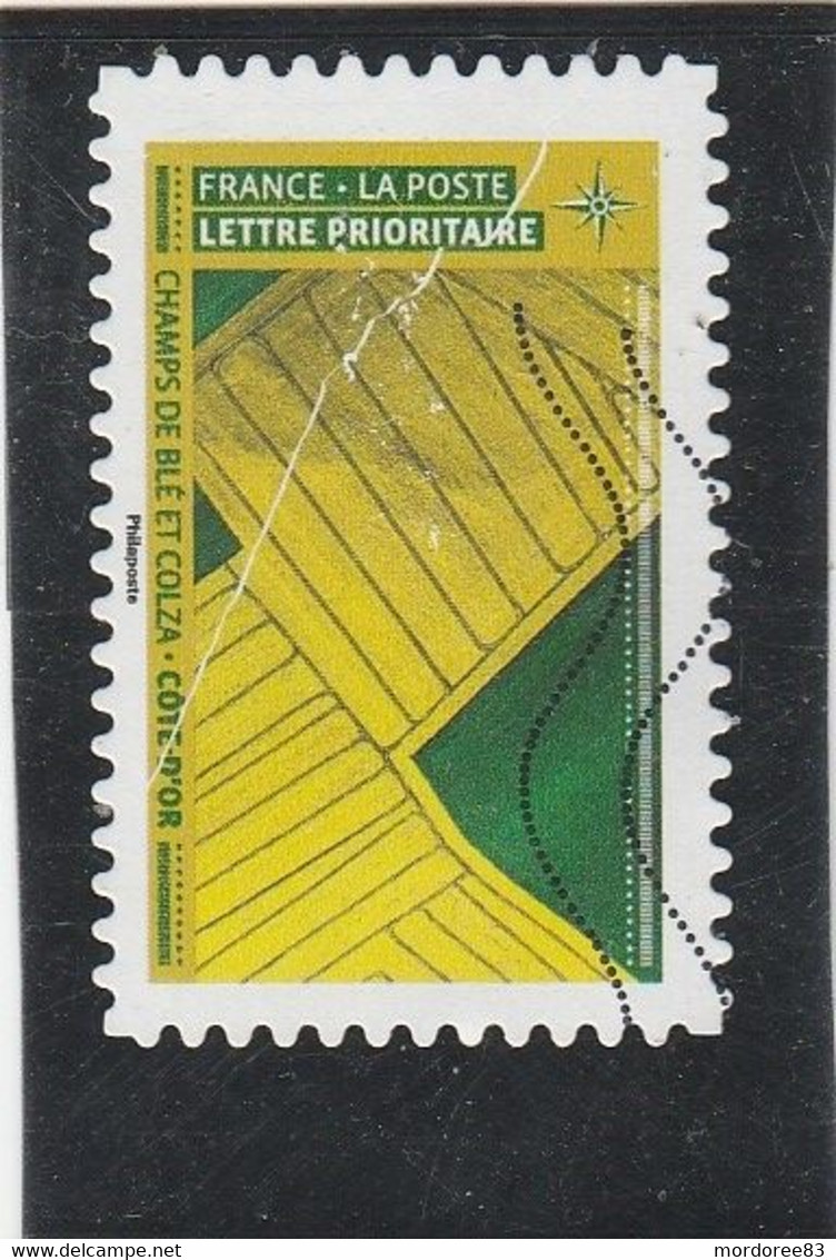 FRANCE 2021 CHAMPS DE BLE TRAIT BLANC YT 1953 - Gebraucht