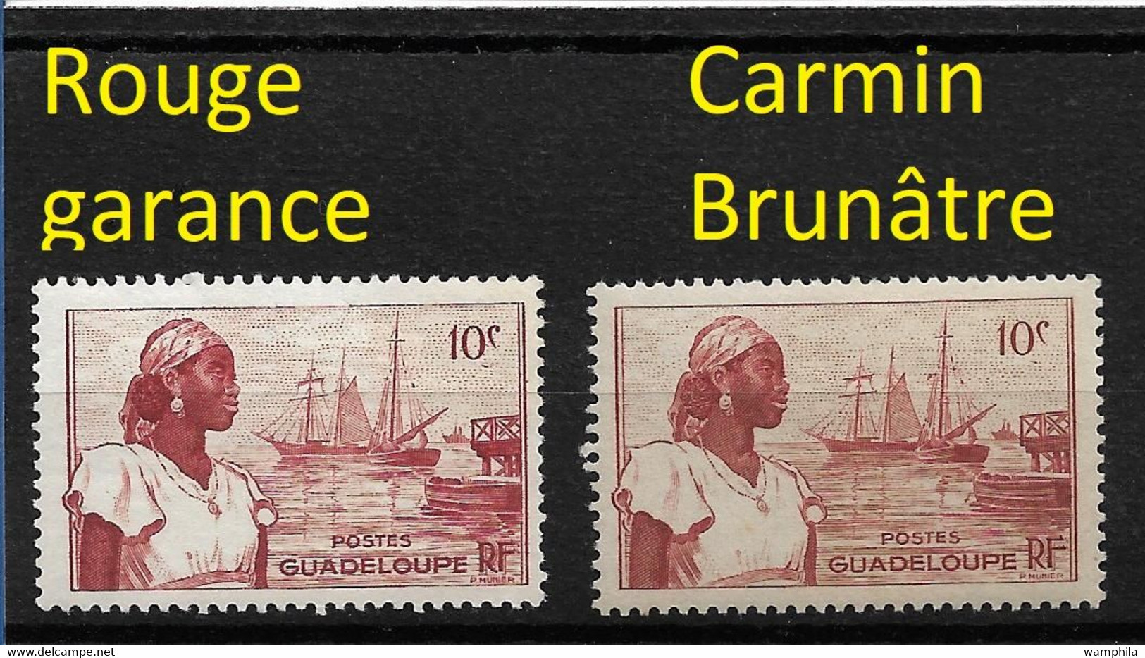 Un lot de 61 timbres avec des variétés de couleurs, de différents pays et régions.