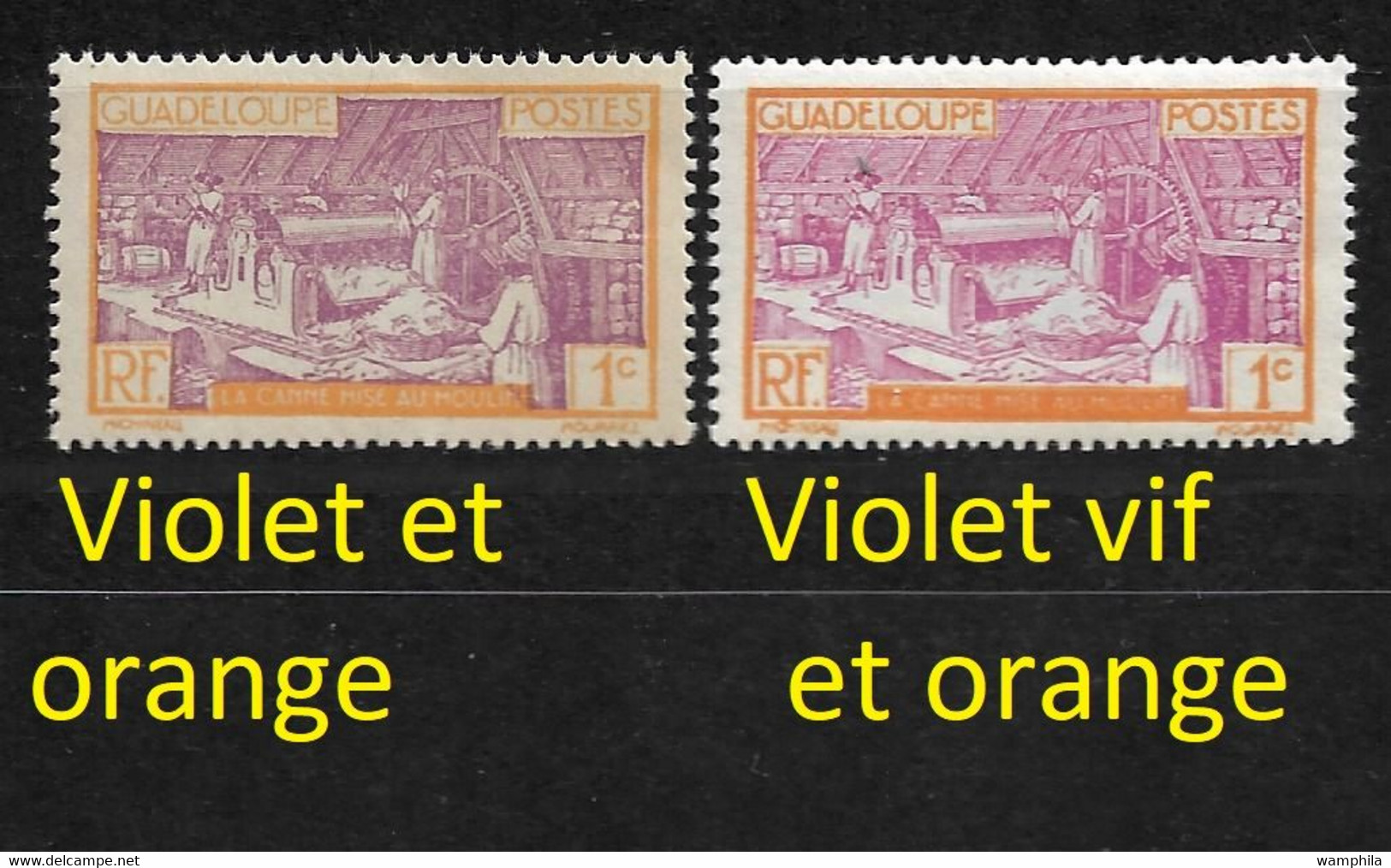 Un lot de 61 timbres avec des variétés de couleurs, de différents pays et régions.