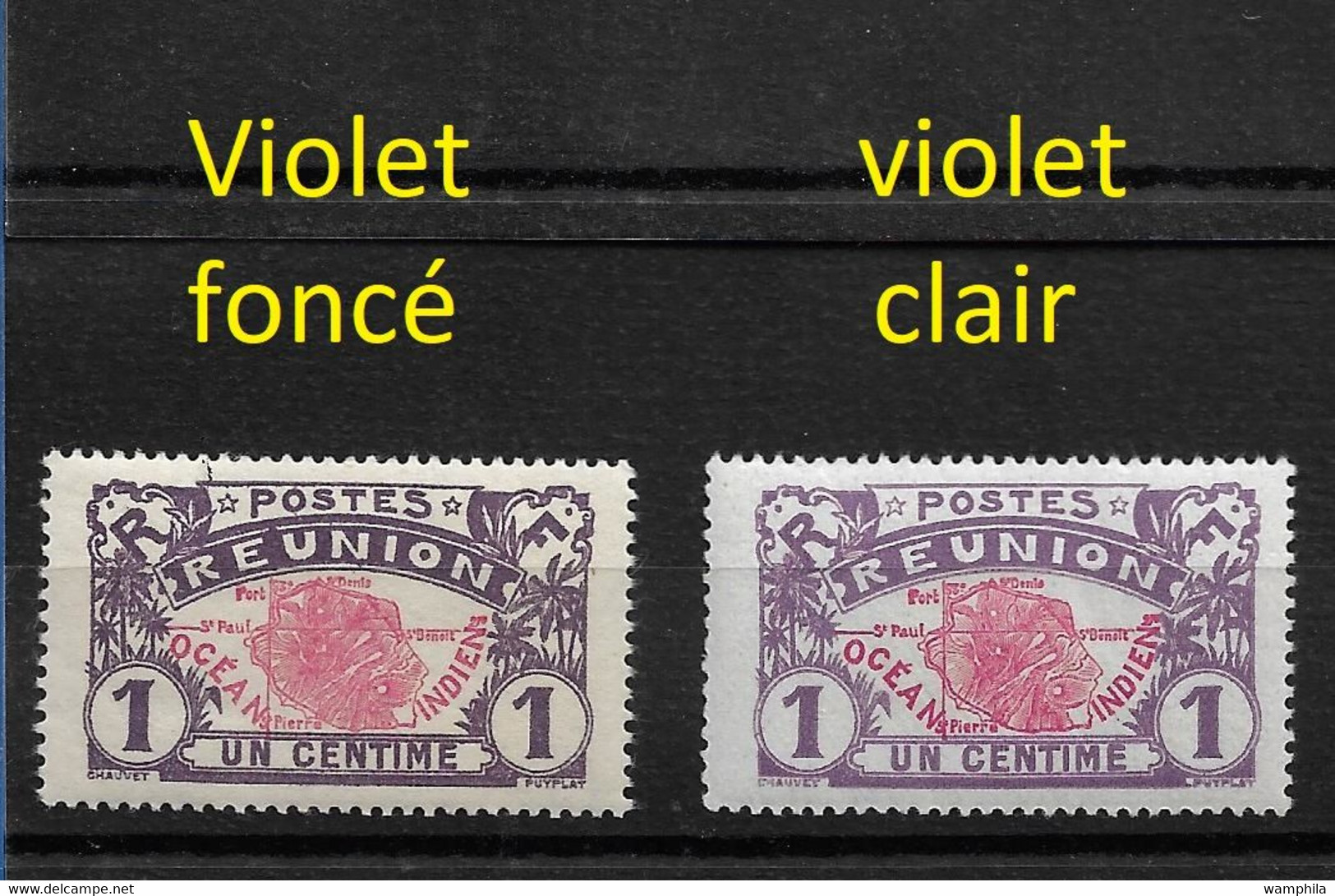 Un lot de 61 timbres avec des variétés de couleurs, de différents pays et régions.