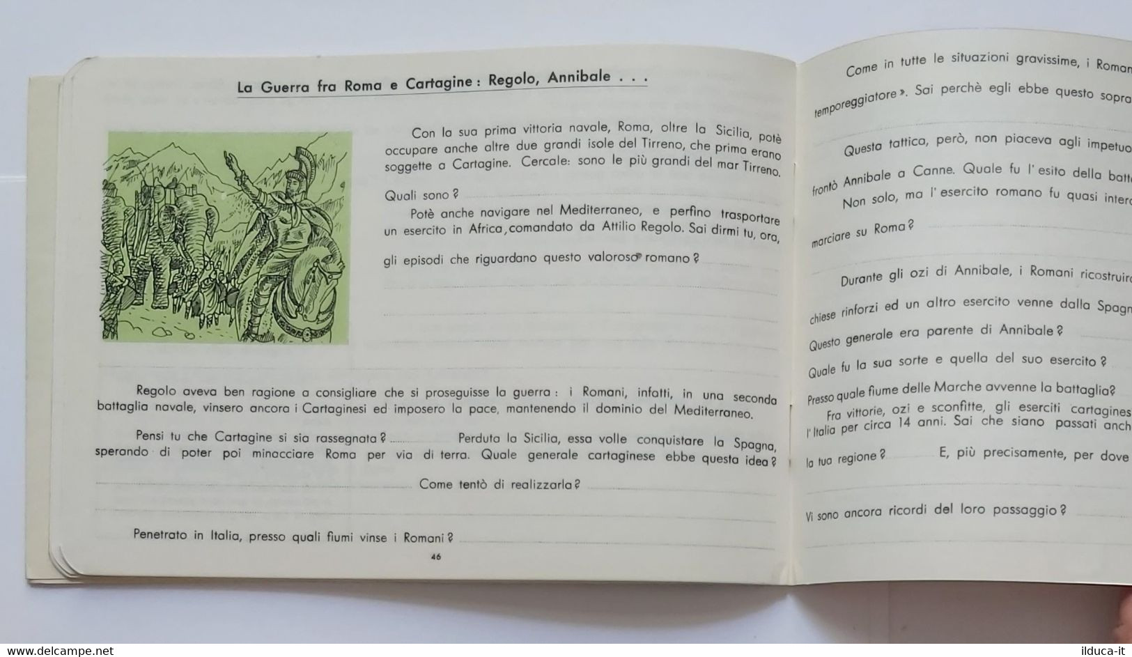 11330 Grossi - Esercizi Di Storia - III Elementare - Ruggeri - 1960 - Enfants