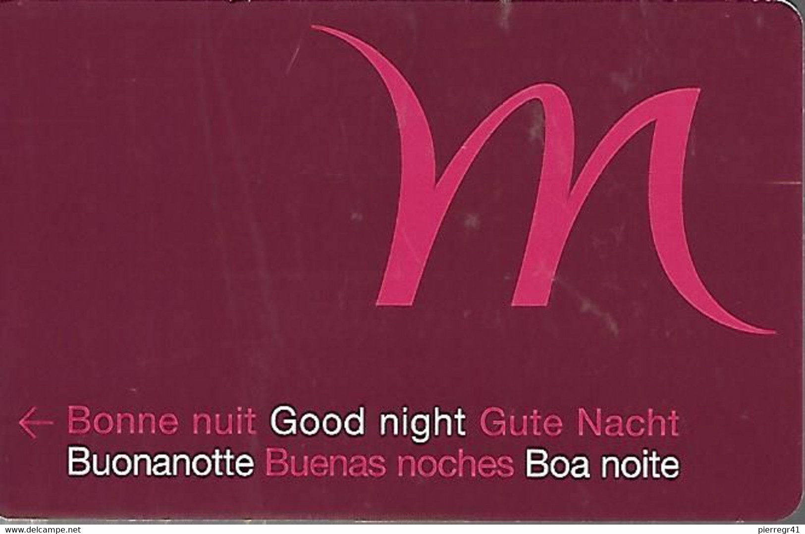 CLE²-MAGNETIQUE-HOTEL MERCURE-BE - Hotelsleutels