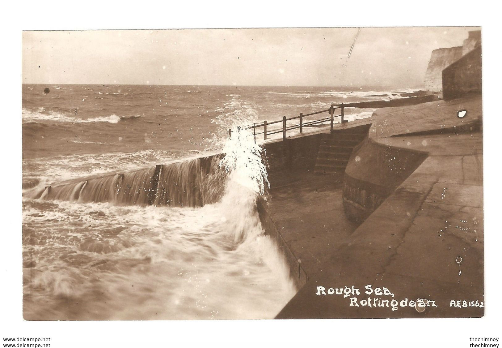 RP ROTTINGDEAN ROUGH SEA UNUSED PUBLISHED BY AEB 1562 - Otros & Sin Clasificación