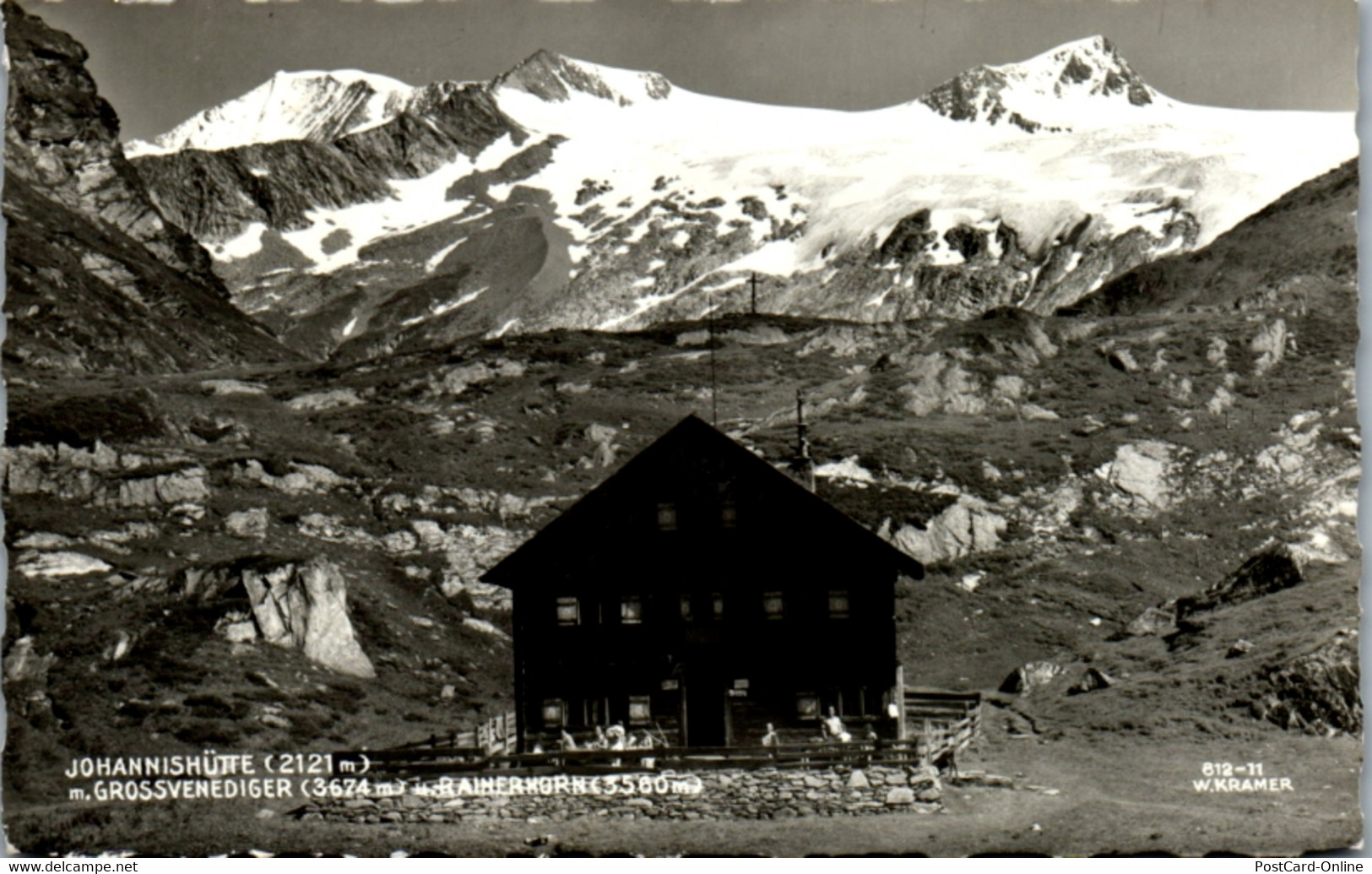 14829 - Tirol - Johannishütte Mit Grossvenediger Und Rainerhorn - Gelaufen 1963 - Prägraten