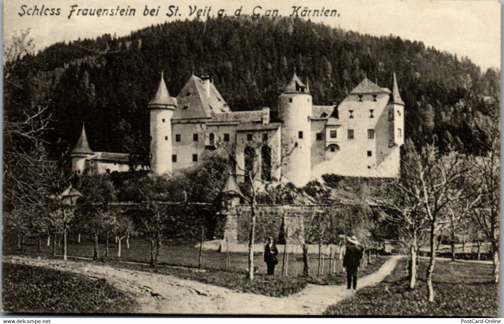 14845 - Kärnten - Sankt Veith An Der Glan , Schloss Frauenstein - Nicht Gelaufen 1919 - St. Veit An Der Glan