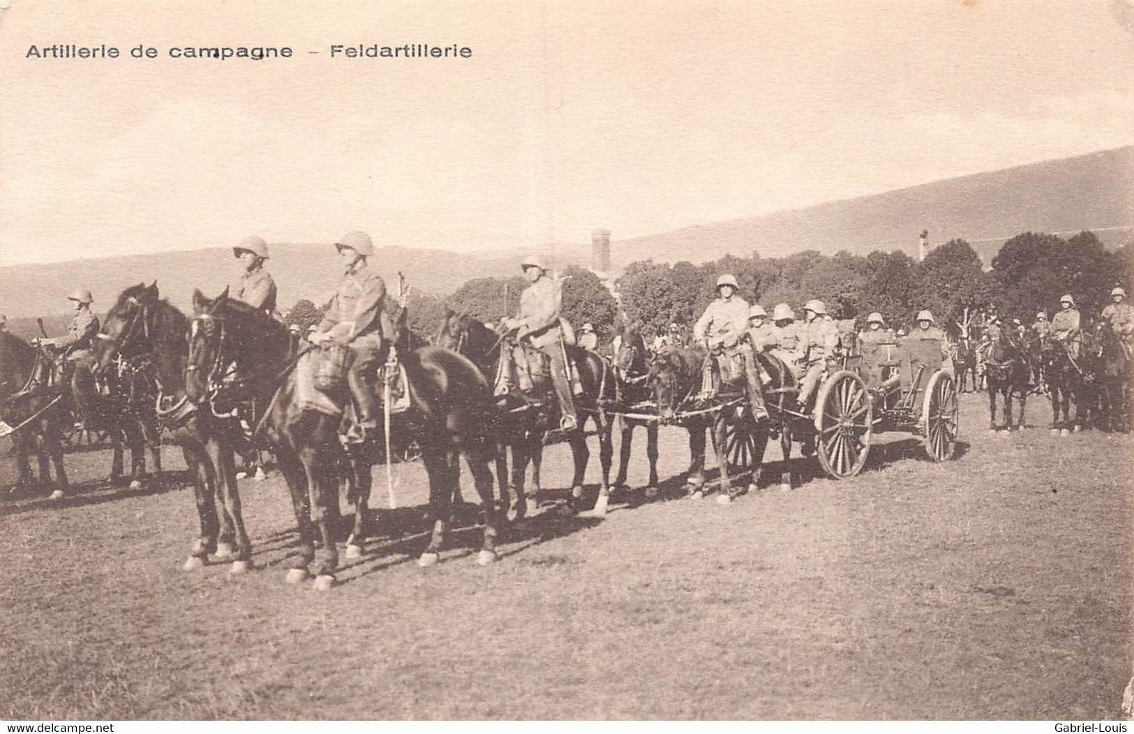 Schweizer Armee - Bière - Armée Suisse Artillerie De Campagne Feldartillerie - Dragons Cavalerie - Bière