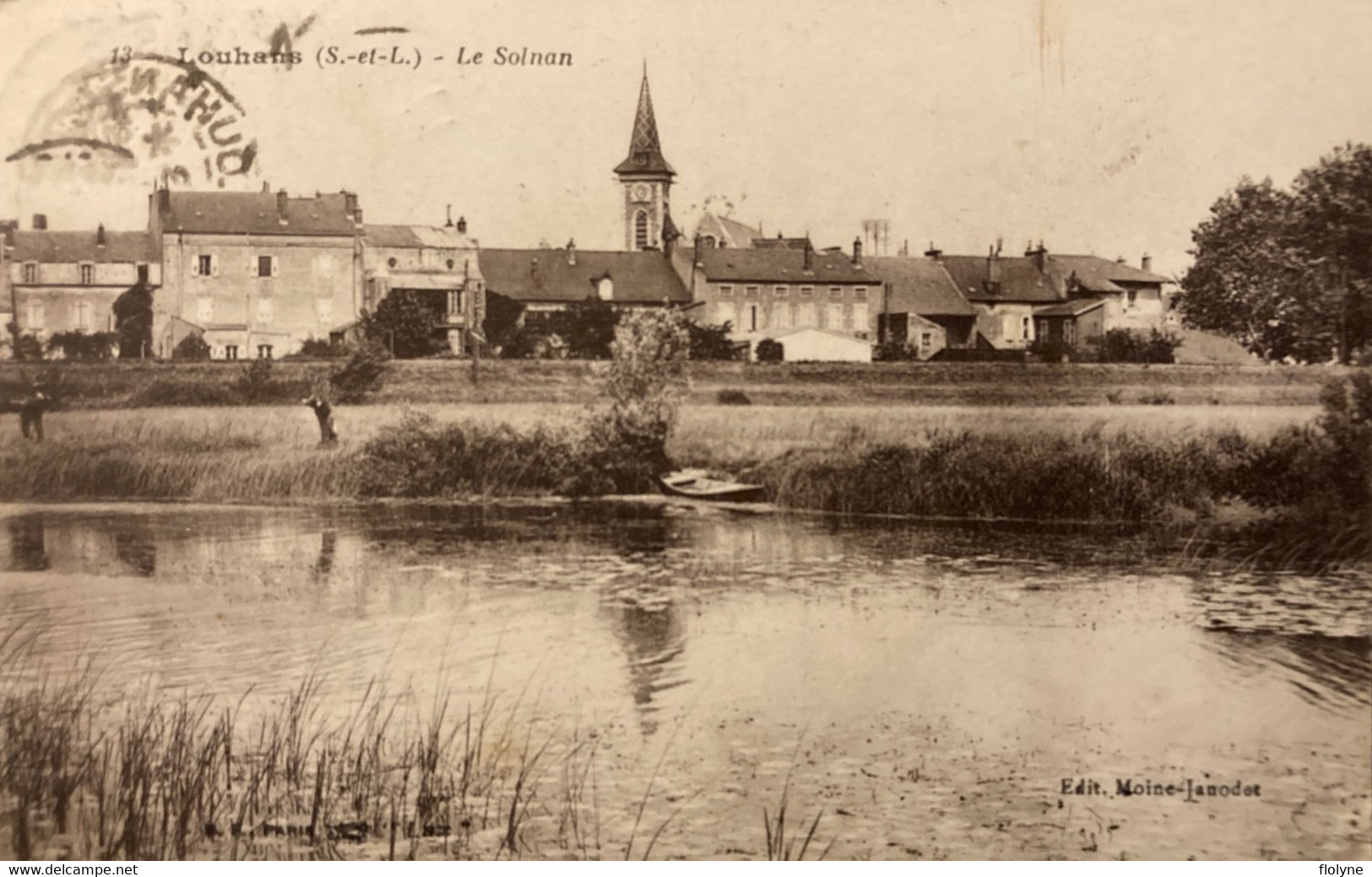 Louhans - Vue Sur Le Solnan - Louhans