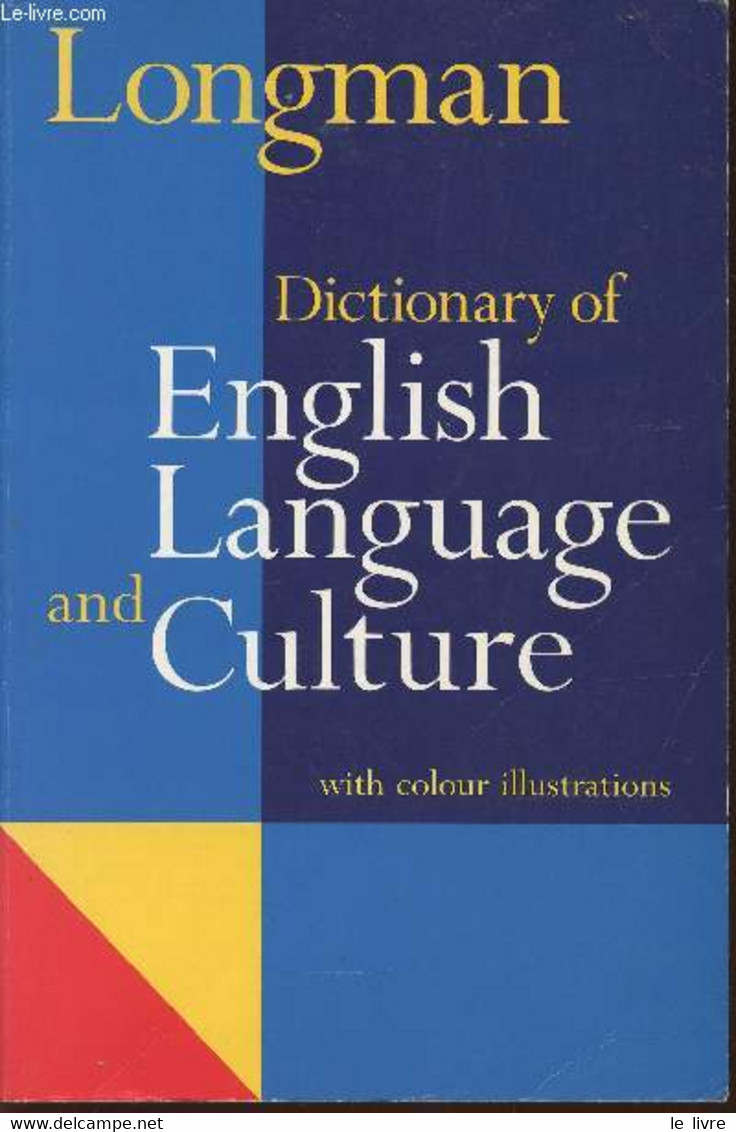 Longman Dictionary Of English Language And Culture - Collectif - 1993 - Diccionarios