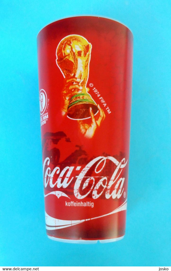 FIFA FOOTBALL WORLD CUP 2006 (GERMANY) ... COCA-COLA Beautifull Larger Plastic Cup (cca 3.dcl) * Coupe Du Monde Tasse - Tazas & Vasos