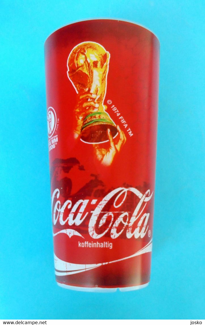 FIFA FOOTBALL WORLD CUP 2006 (GERMANY) ... COCA-COLA Beautifull Larger Plastic Cup (cca 3.dcl) * Coupe Du Monde Tasse - Kopjes, Bekers & Glazen