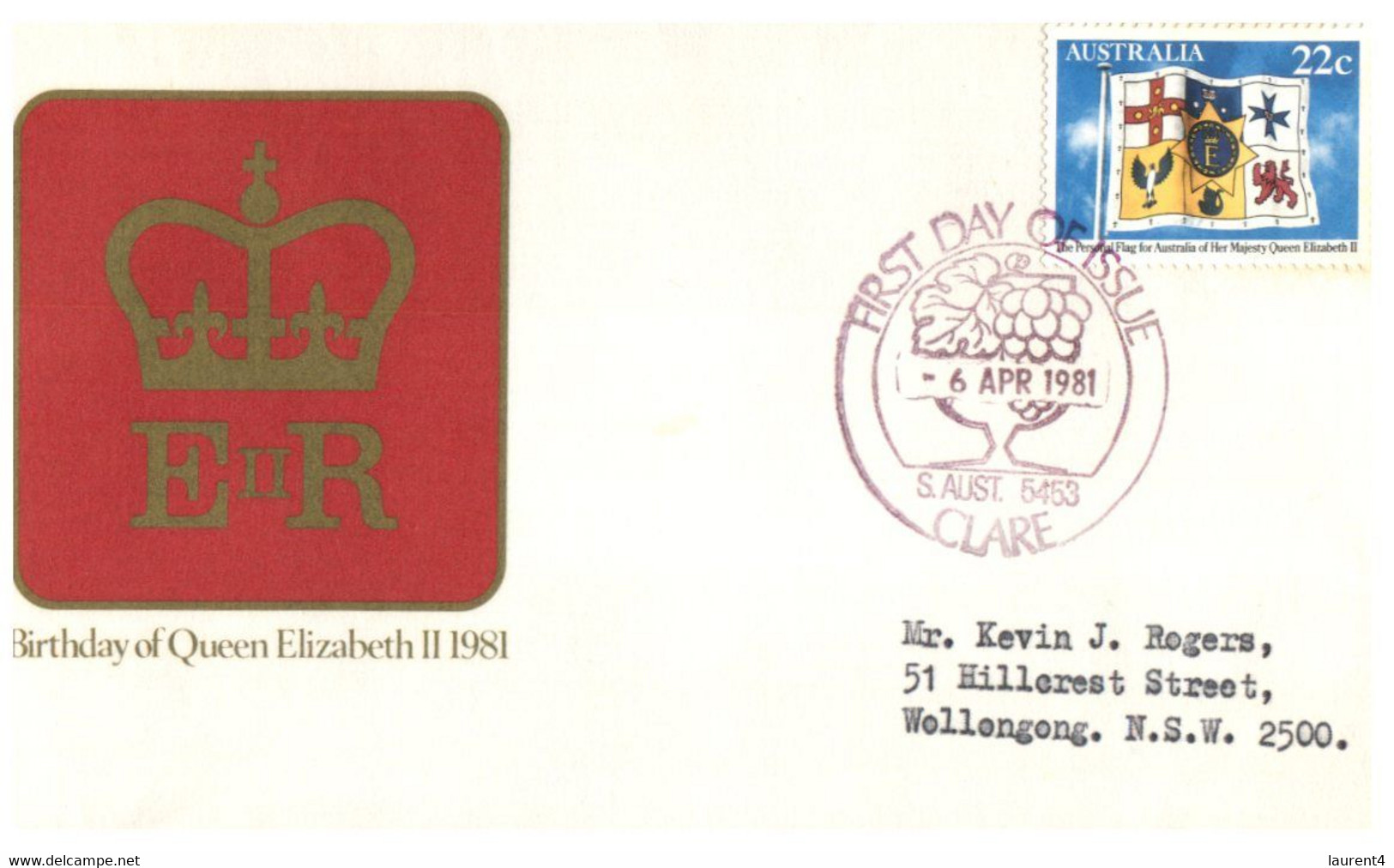 (YY 9 A) Australia FDC Cover - 1983 - Commemorative Postmarks (2 Cover) Clare & Sarina - Otros & Sin Clasificación