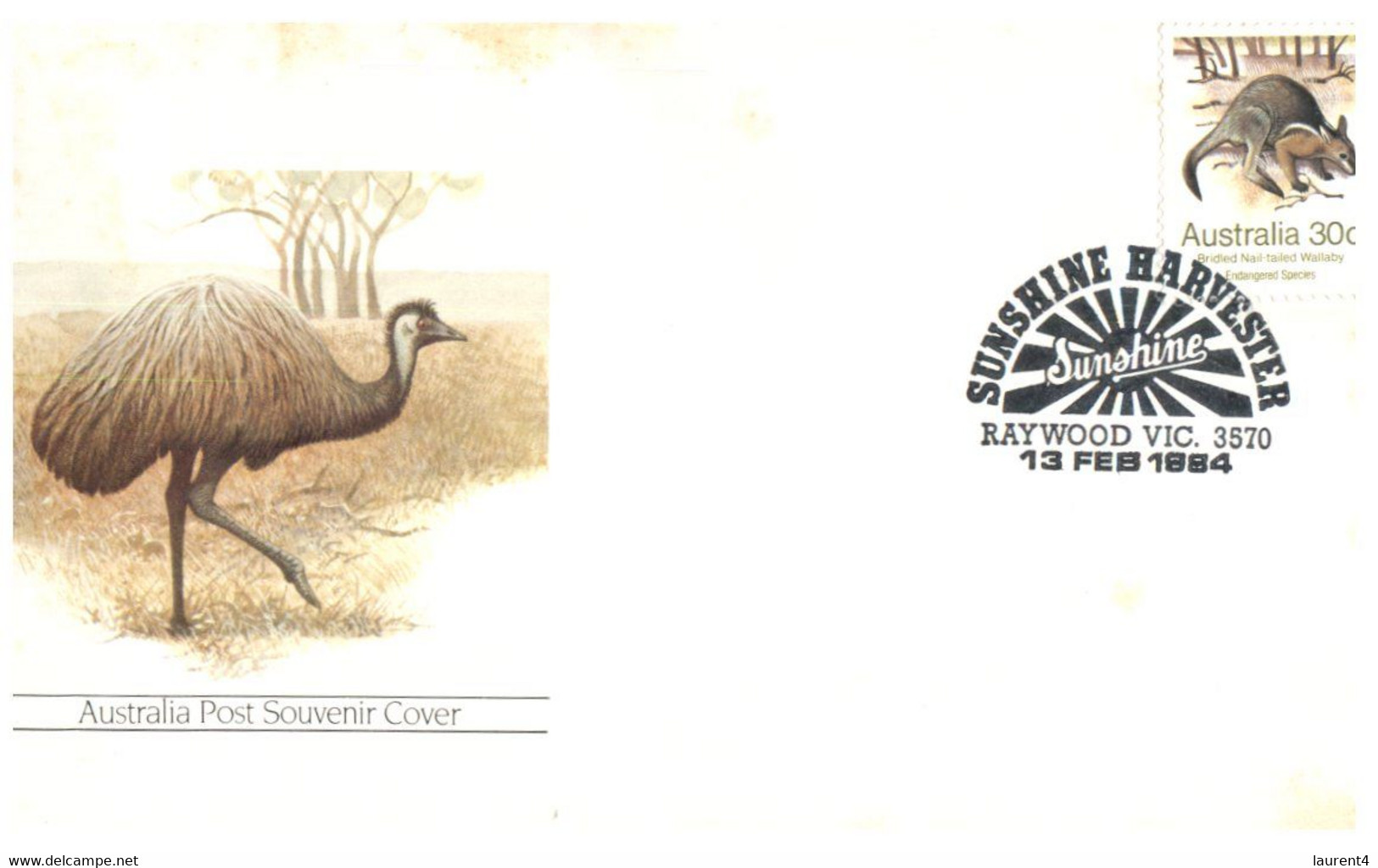 (YY 9 A) Australia FDC Cover - 1983 -Commemorative Postmarks (2 Cover) Raywood & Glenelg - Sonstige & Ohne Zuordnung