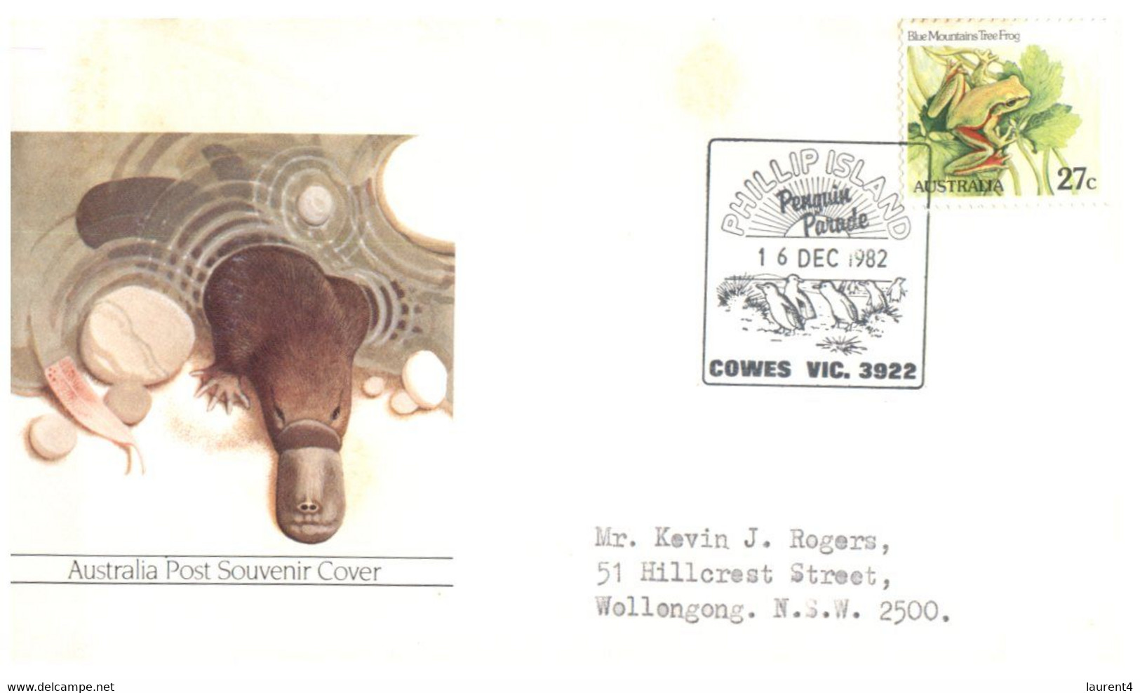 (YY 9 A) Australia FDC Cover - 1983 - Commemorative Postmarks (2 Cover) Cowes & Ridson Vale - Sonstige & Ohne Zuordnung