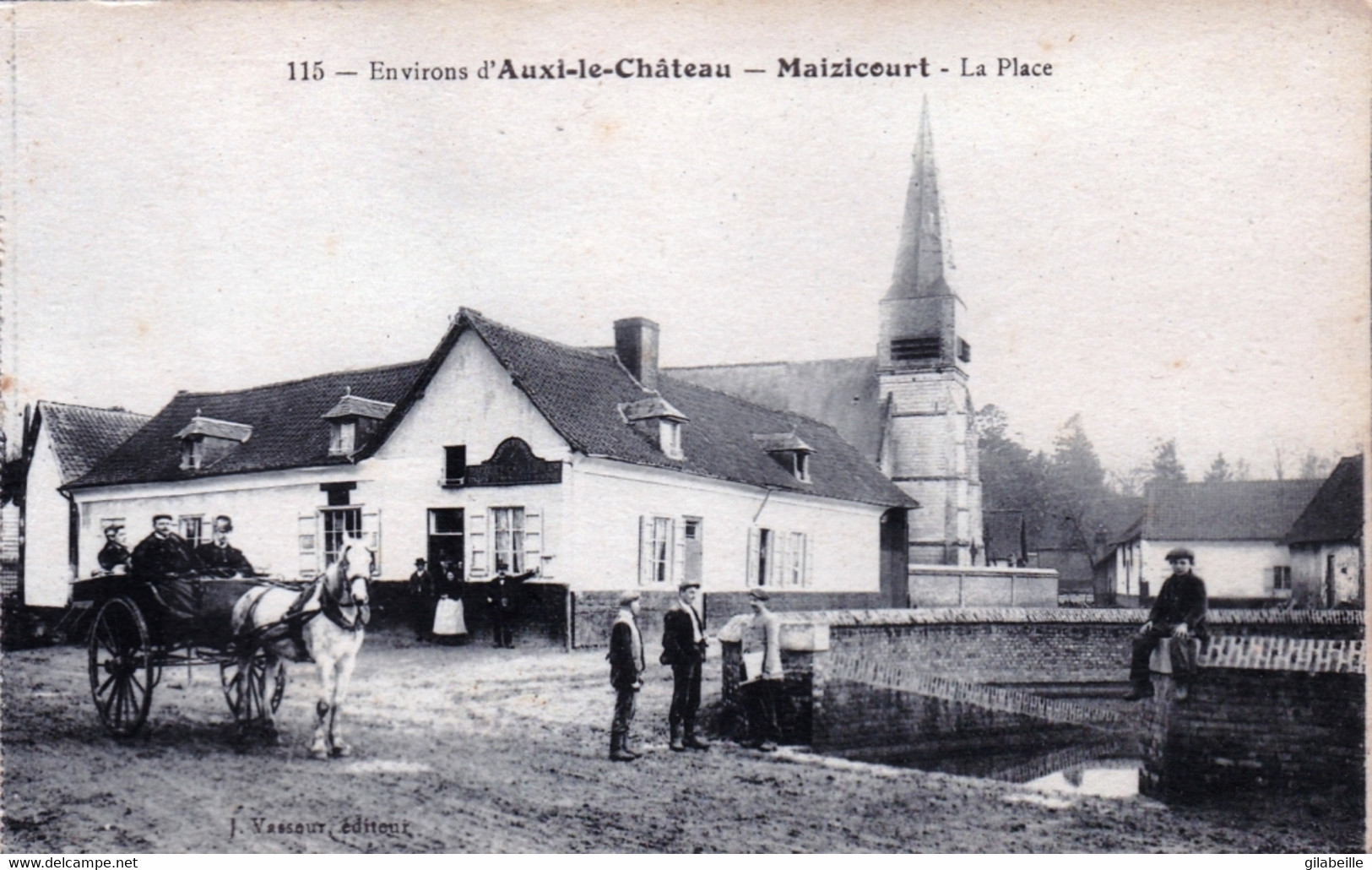 80 - Somme -  MAIZICOURT - Environs D AUXI Le CHATEAU - La Place - Other & Unclassified