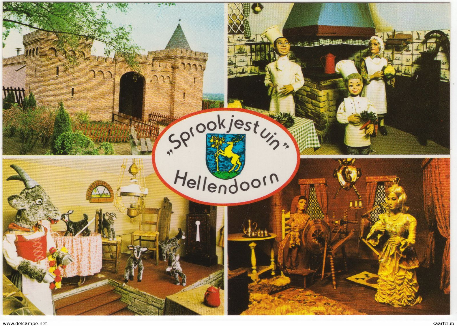 Hellendoorn - Sprookjestuin - Van Den Berg's Rekreatiecentrum  'De Elf Provinciën' - (Overijssel,Nederland) - Nr. L 4142 - Hellendoorn