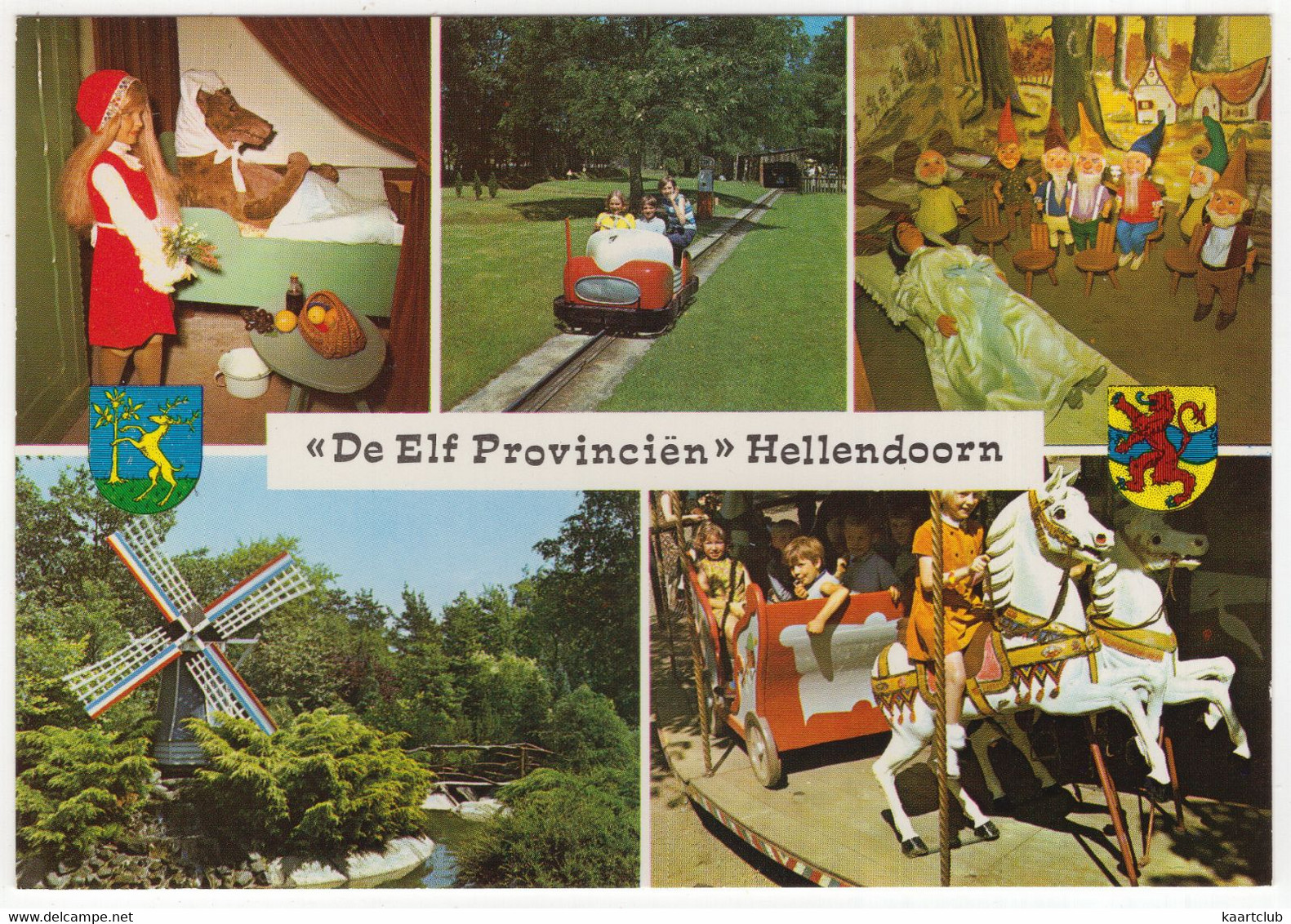 Hellendoorn - 'De Elf Provinciën' - Sprookjestuin, Monorail, Carrousel, Molen, Sprookjes - (Ov.) - Nr. L 880 - Hellendoorn
