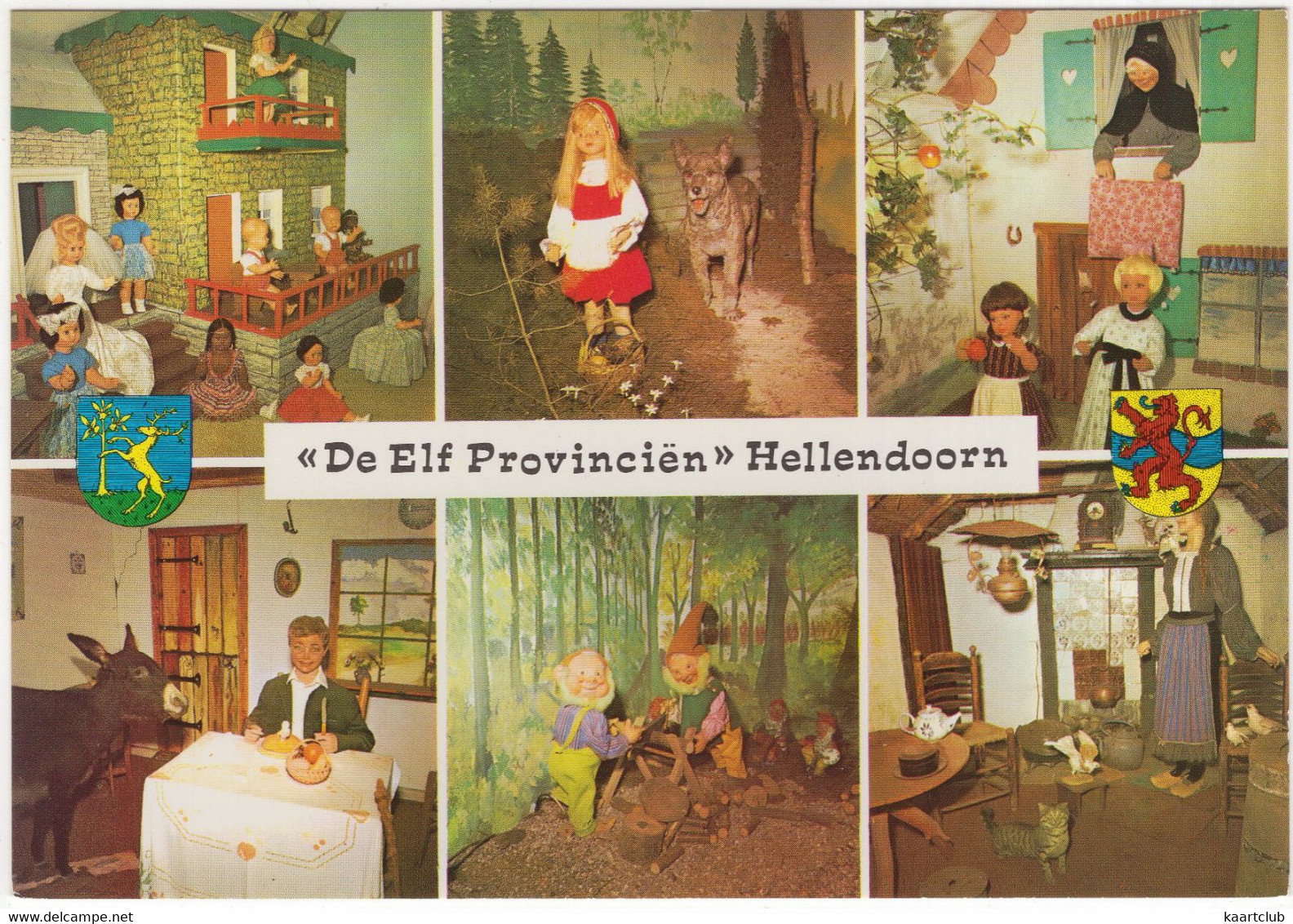 'De Elf Provinciën' - Hellendoorn - Diverse Sprookjes O.a 'Roodkapje', Voorstellingen - (Ov.) - Nr. L 882 - Hellendoorn