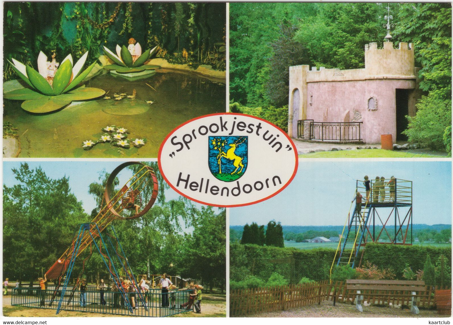 'Sprookjestuin' - Hellendoorn - Avonturenpark, Luttenbergerweg 18 - (Overijssel, Nederland) - Nr. L 3834 - Hellendoorn