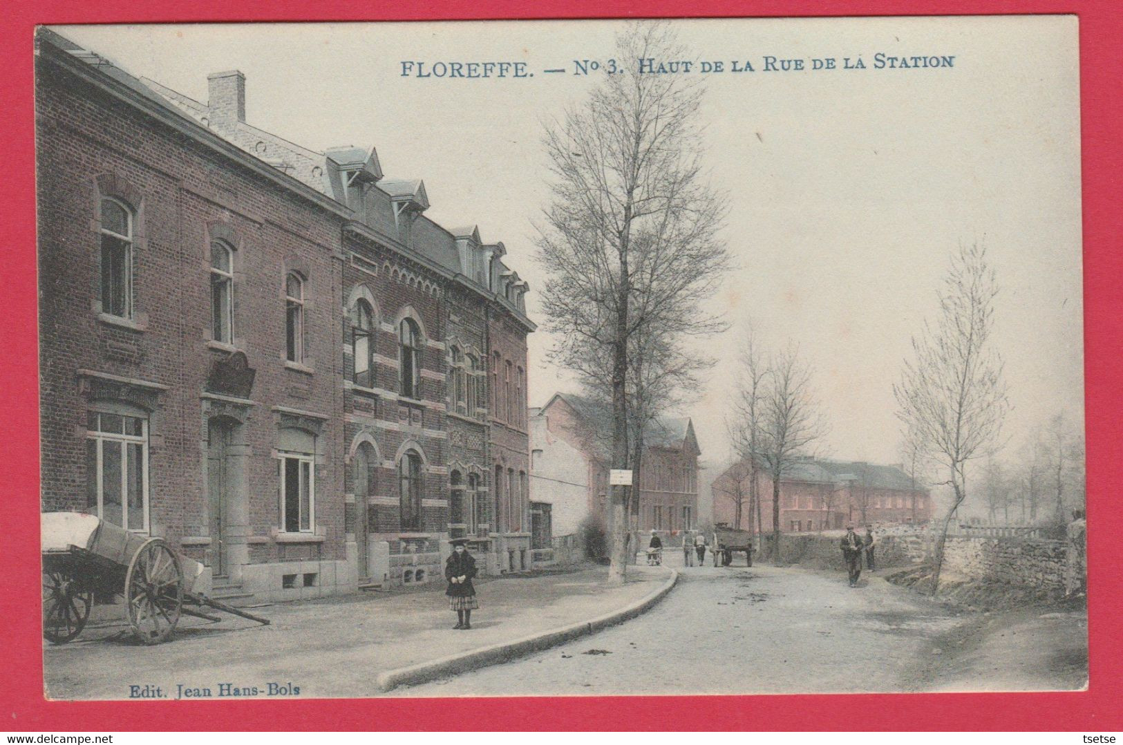 Floreffe - Haut De La Rue De La Station ( Voir Verso ) - Floreffe