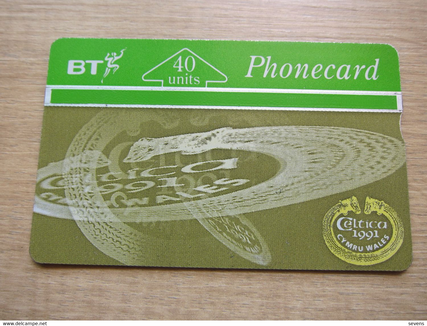 BTC038 Celtica 1991, Mint - BT Souvenir