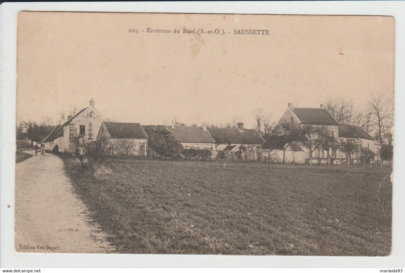 HARAVILLIERS - VAL D'OISE - ENVIRONS DU RUEL - SAUSSETTE - Sonstige & Ohne Zuordnung