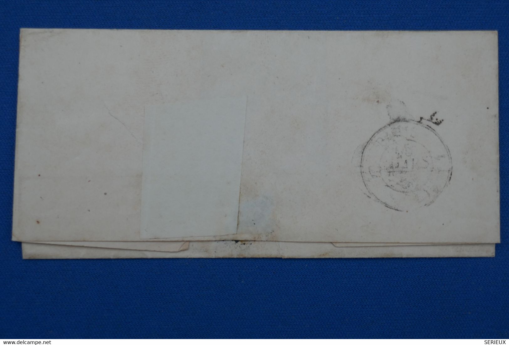 Z19  FRANCE BELLE LETTRE 1851 ST QUENTIN POUR  PARIS   +N 3    + AFFRANCH. INTERESSANT - 1849-1850 Ceres