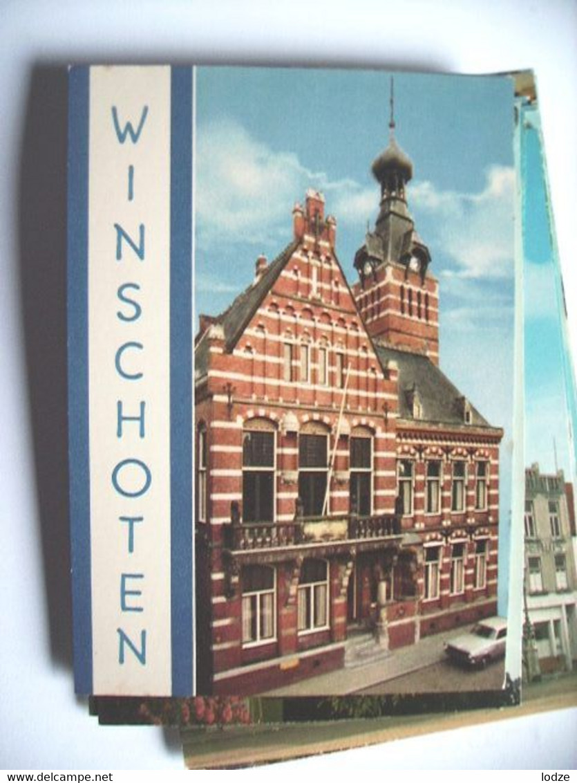 Nederland Holland Pays Bas Winschoten Met Gemeentehuis En Auto - Winschoten