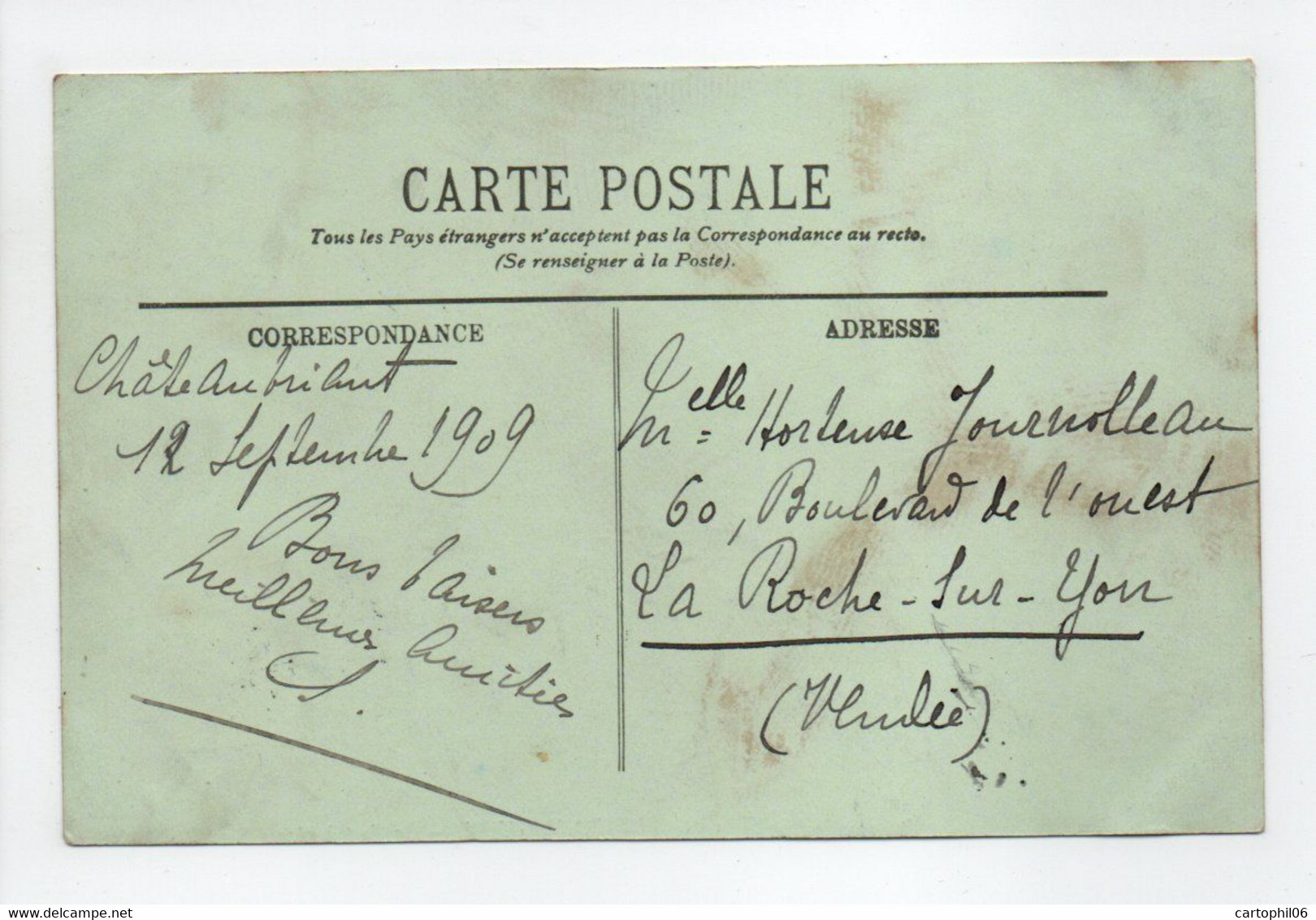 - CPA LE POULIGUEN (44) - Le Port à Marée Basse 1909 - Editions Lévy N° 3 - - Le Pouliguen