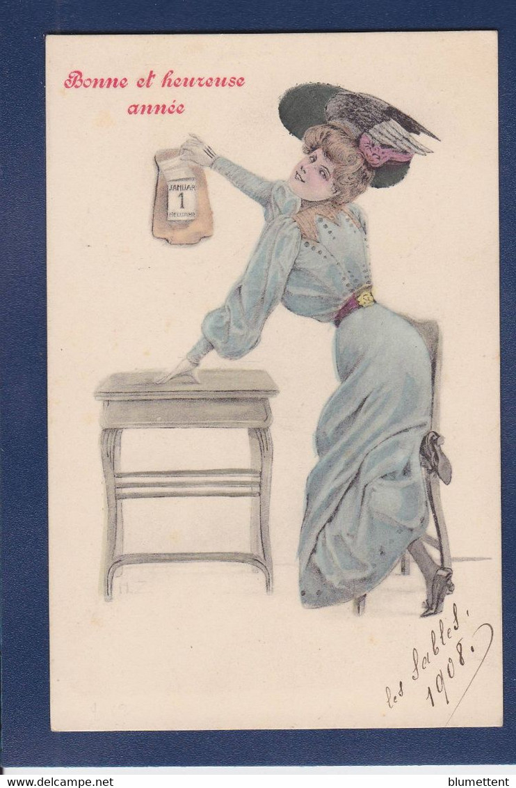 CPA Type Vienne En Pied Femme Women Glamour Viennoise Art Nouveau écrite - Vienne
