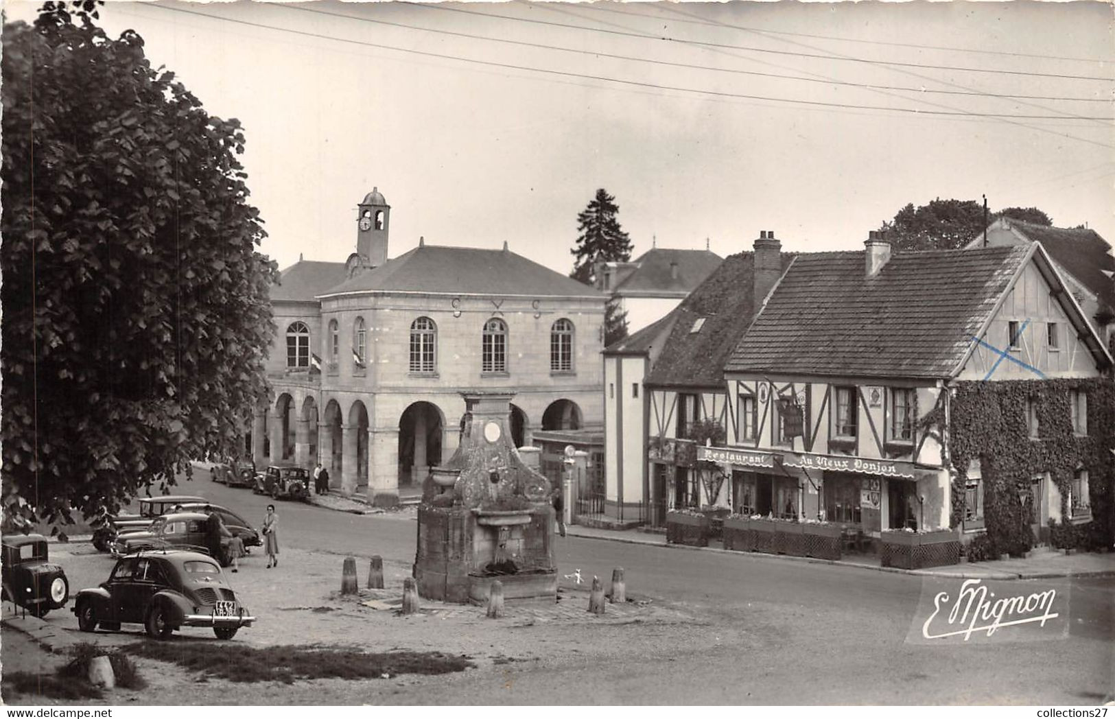 95-LA-ROCHE-GUYON- AU VIEUX DONJON - LANTY GUY - La Roche Guyon