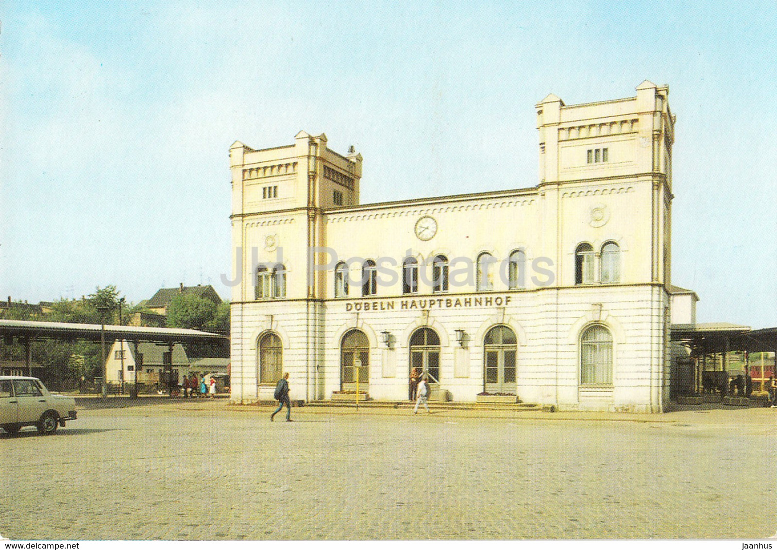 Dobeln - Bahnhof - Railway Station - Germany DDR - Used - Doebeln